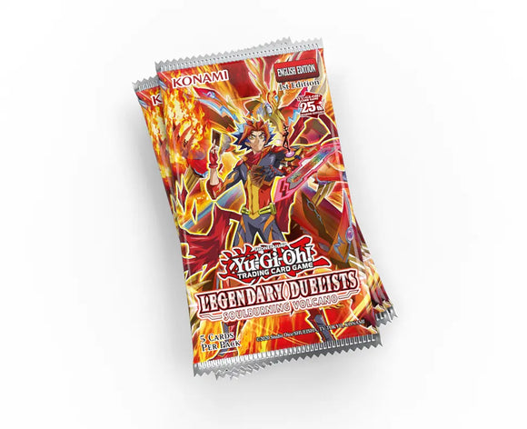Yugioh: Legendary Duelists - Soulburning Volcano Booster Pack