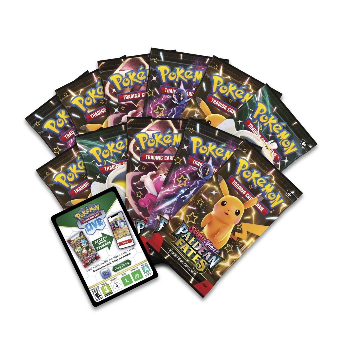 Pokmon TCG: Scarlet & Violet Paldean Fates Booster Pack | Duel Kingdom