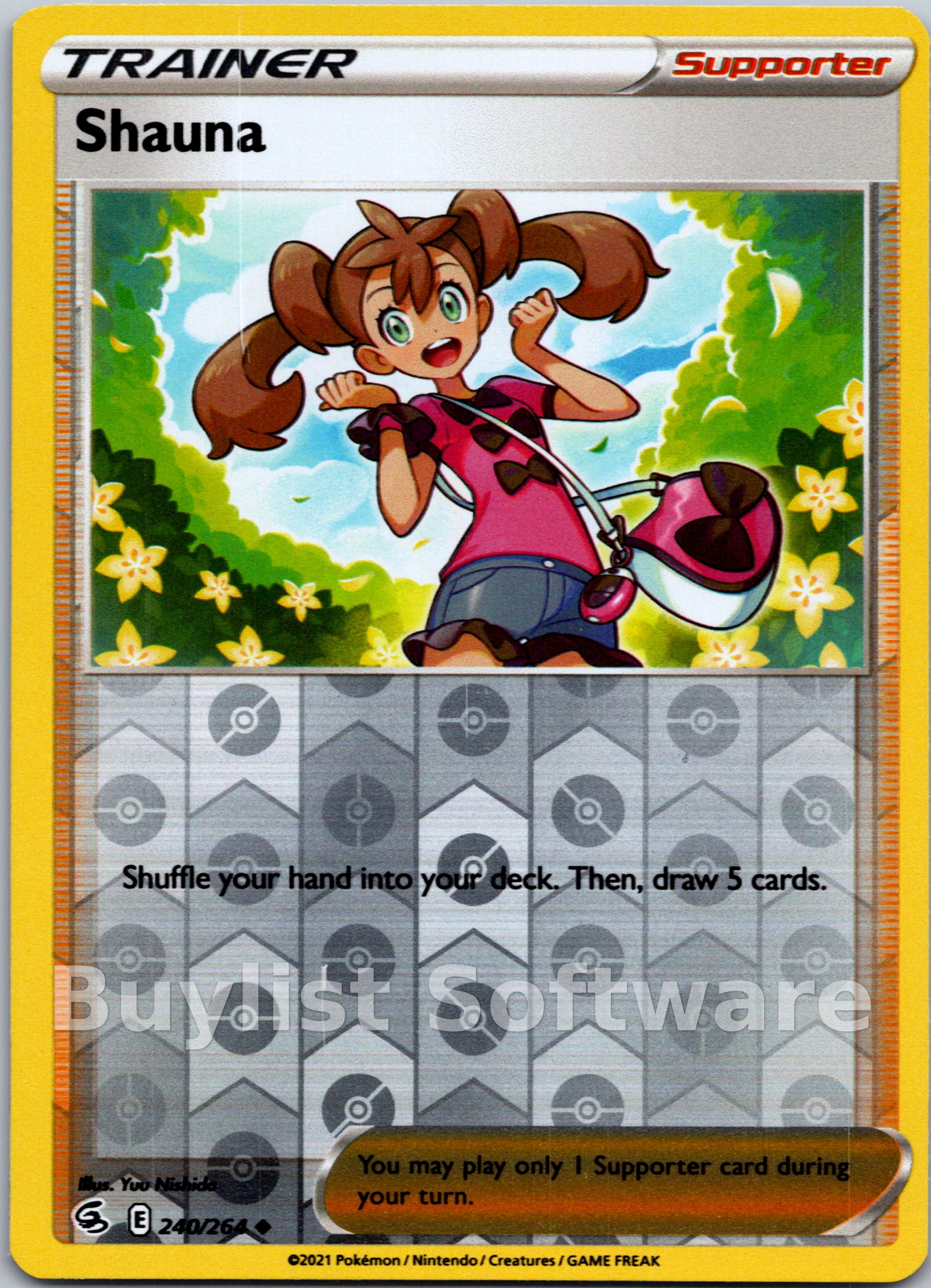 Shauna [240/264] [Fusion Strike] Reverse Holofoil – Duel Kingdom