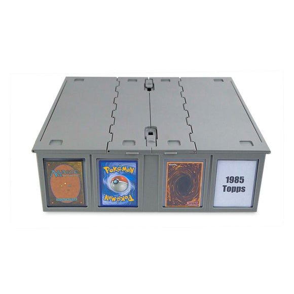 BCW Collectible Card Bin - Gray (3,200 ct.) - Duel Kingdom