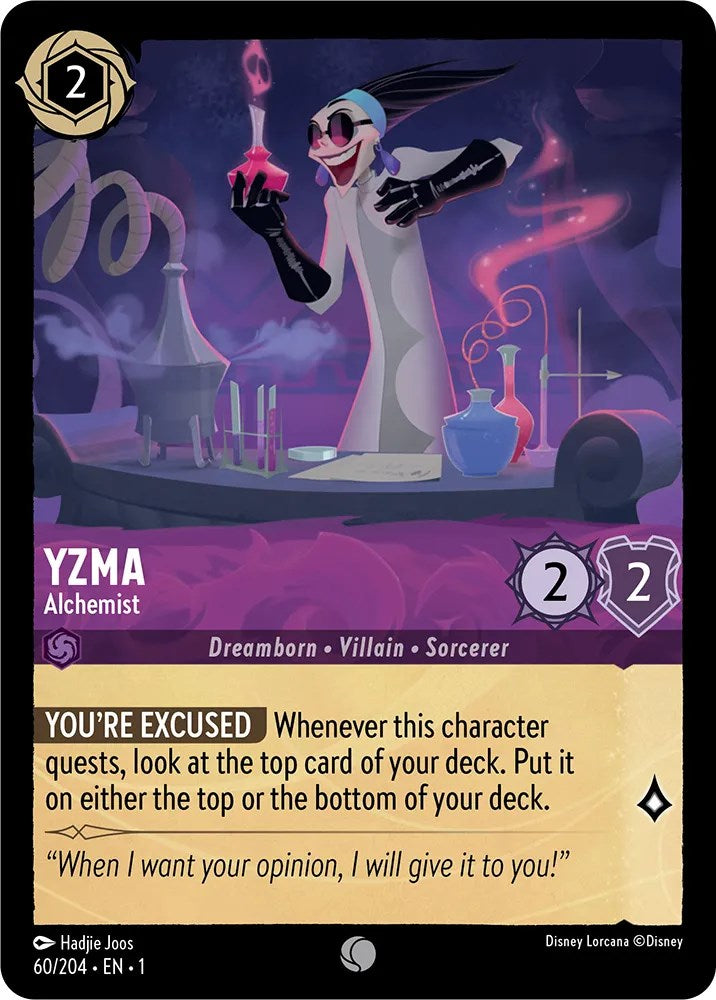 Yzma - Alchemist 60/204 (The First Chapter) Cold Foil