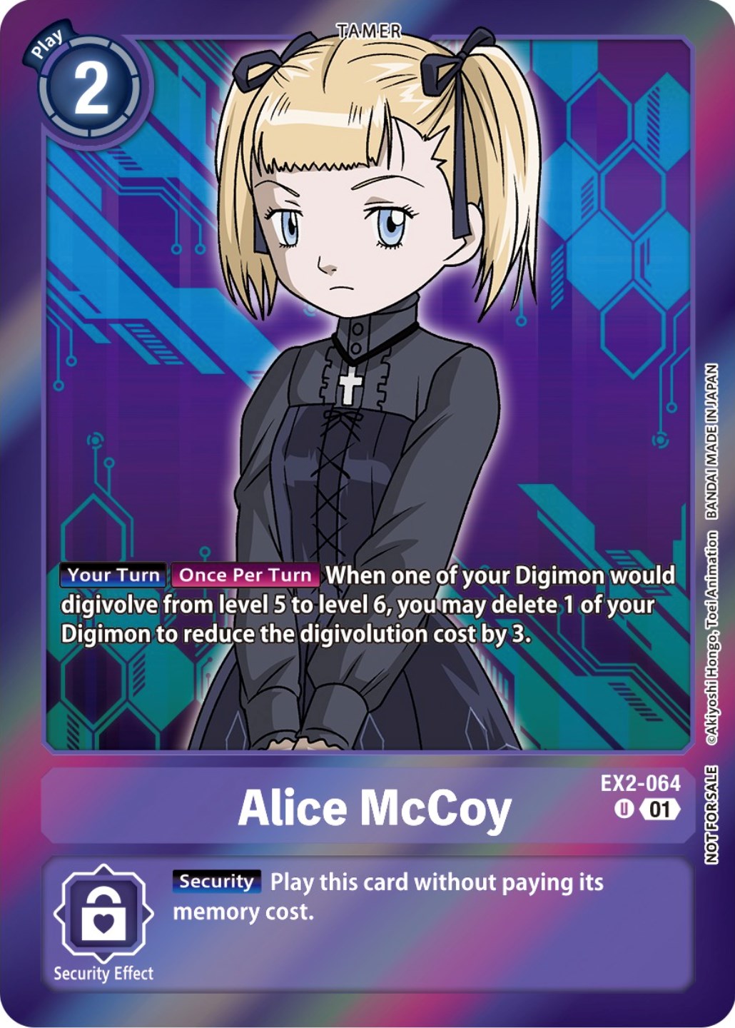Alice McCoy (Event Pack 5) [EX2-064] [Digital Hazard] Foil