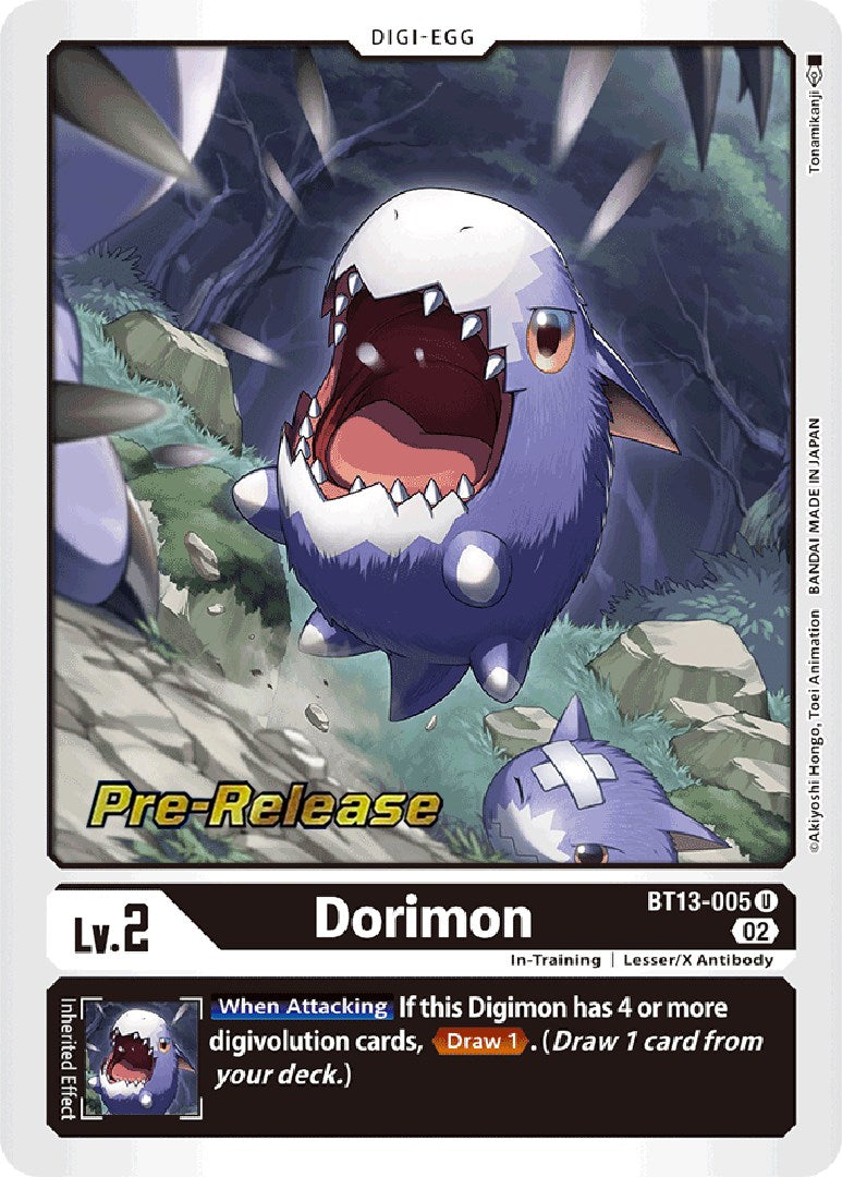 Dorimon [BT13-005] [Versus Royal Knight Booster Pre-Release Cards] Foil