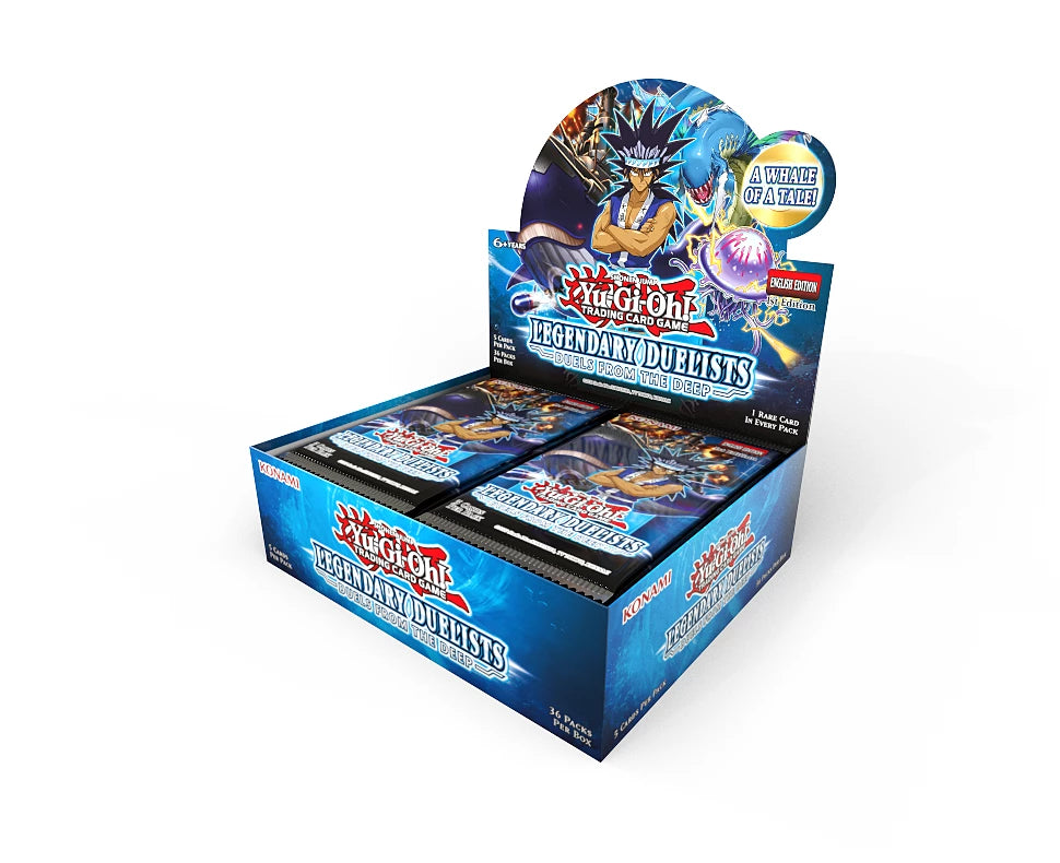 legendary collection booster box yugioh Yugioh: Legendary Duelists - Duels From the Deep Booster Box