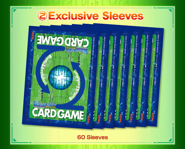 digimon tamers card sleeves Digimon Card Game Official Sleeves - Tamer's Set 3 (60-Pack) + Bonus 5