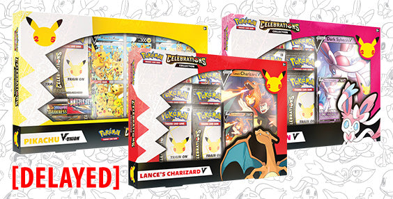 Delays for Some Pokémon Celebrations Collections