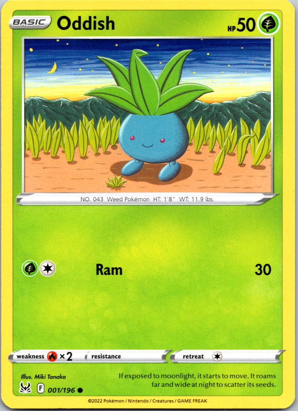 Oddish (001/196) [Sword & Shield: Lost Origin]