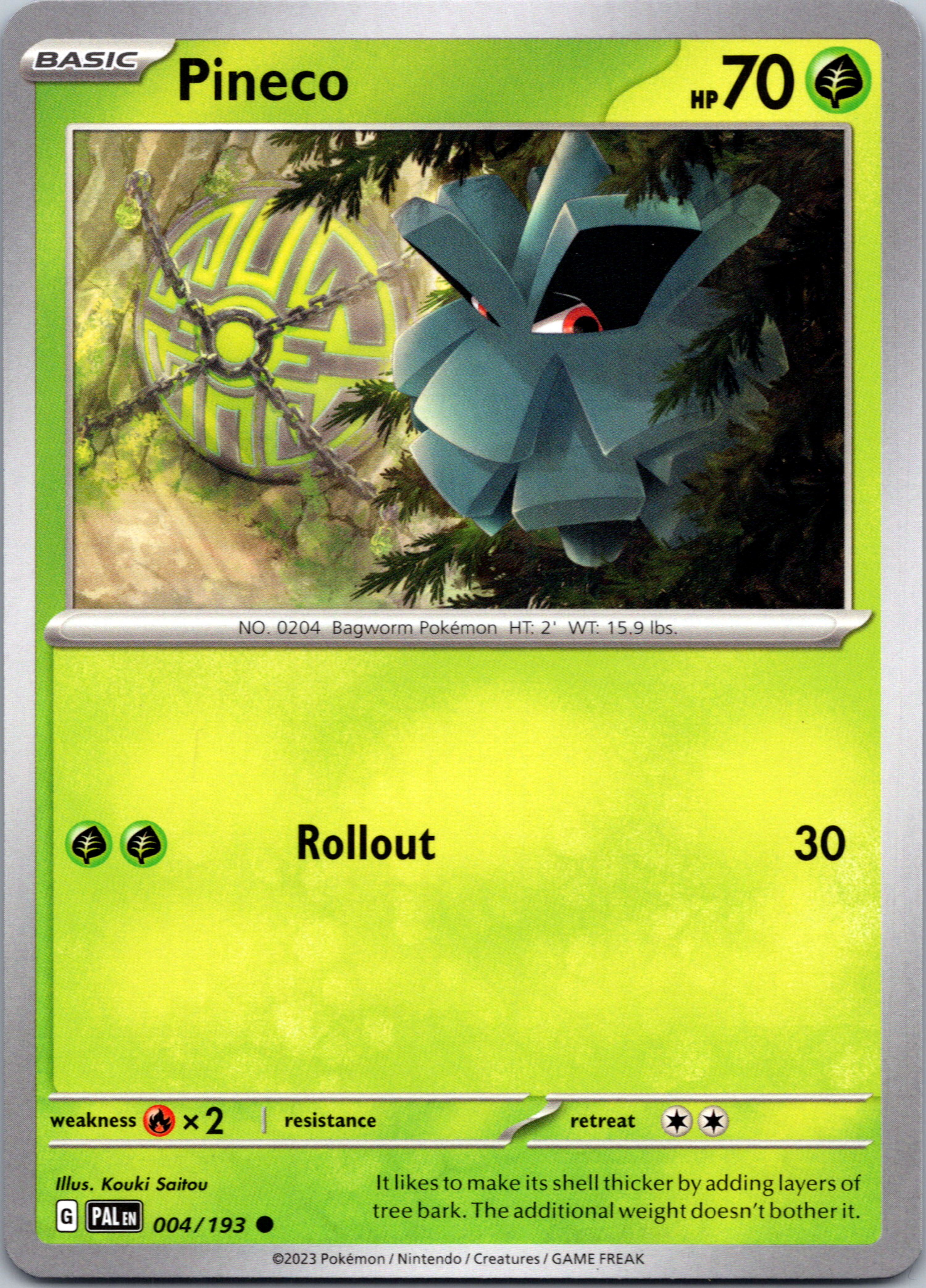 Pineco (004/193) [Scarlet & Violet: Paldea Evolved]