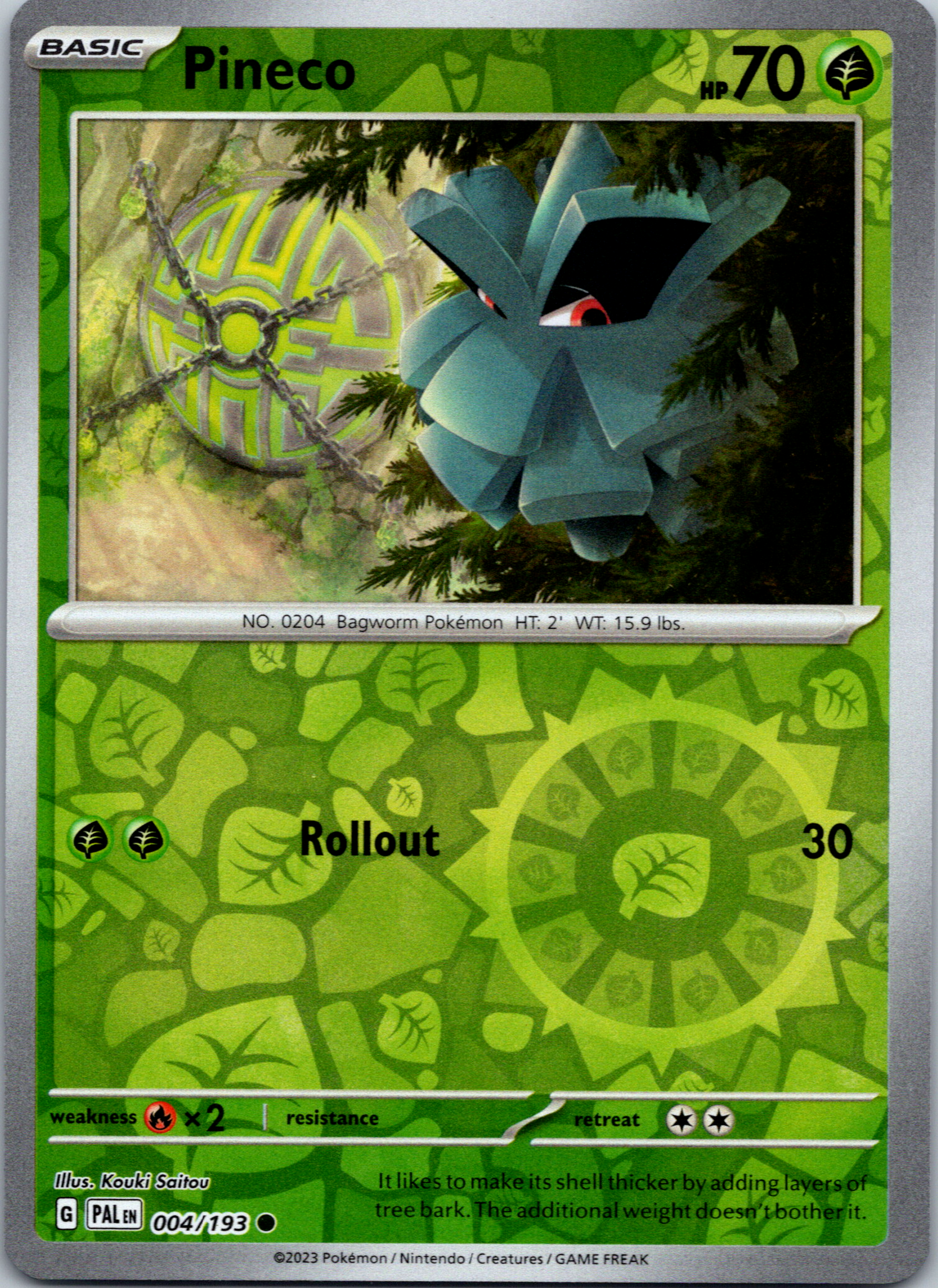 Pineco (004/193) [Scarlet & Violet: Paldea Evolved]