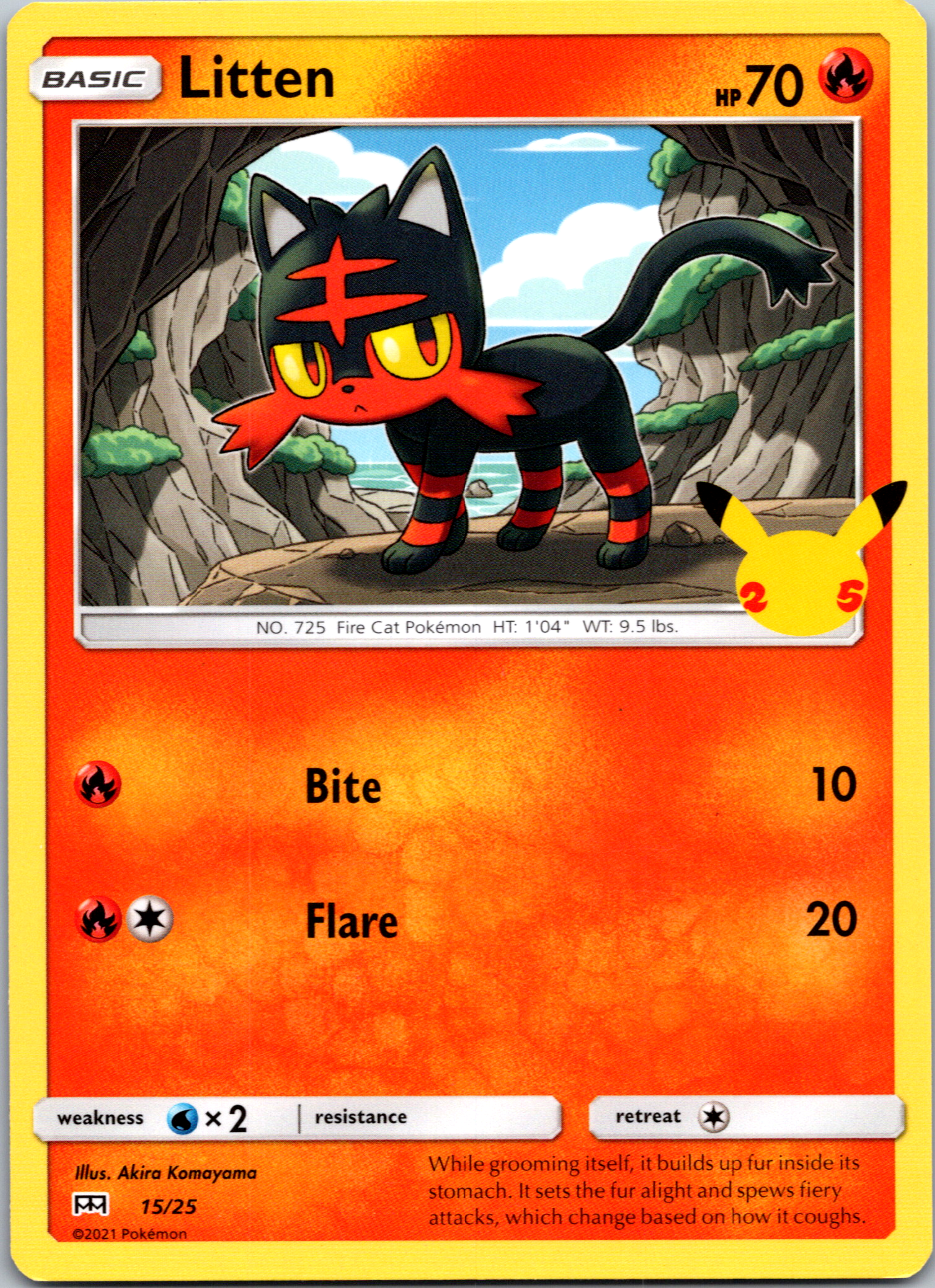 Litten [15/25] - McDonalds Collection 2021