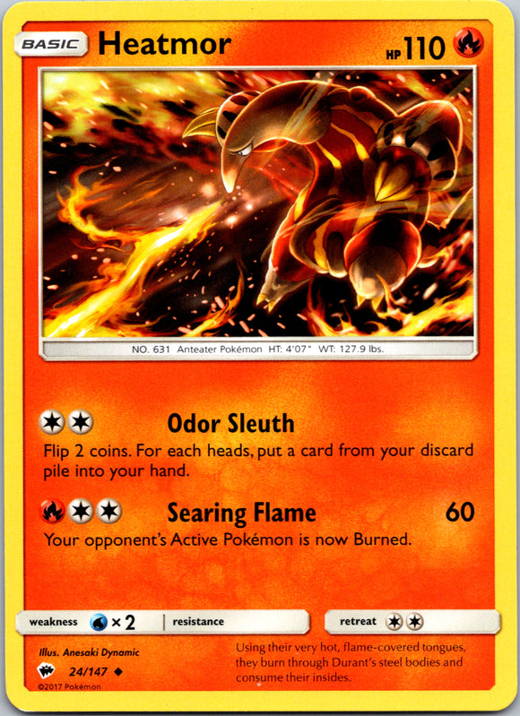 Heatmor (024/147) [Sun & Moon: Burning Shadows]