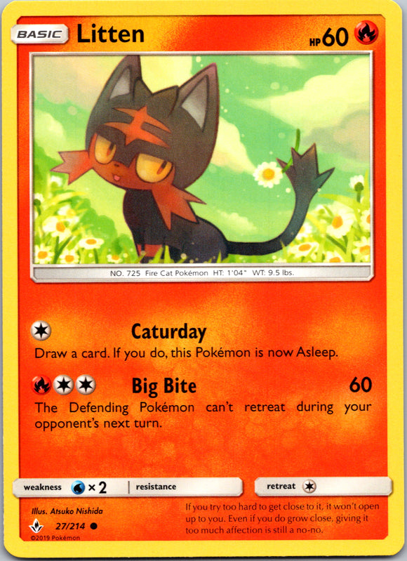 Litten (027/214) [Sun & Moon: Unbroken Bonds]