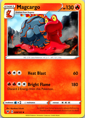 Magcargo [028/185] [SWSH04: Vivid Voltage]