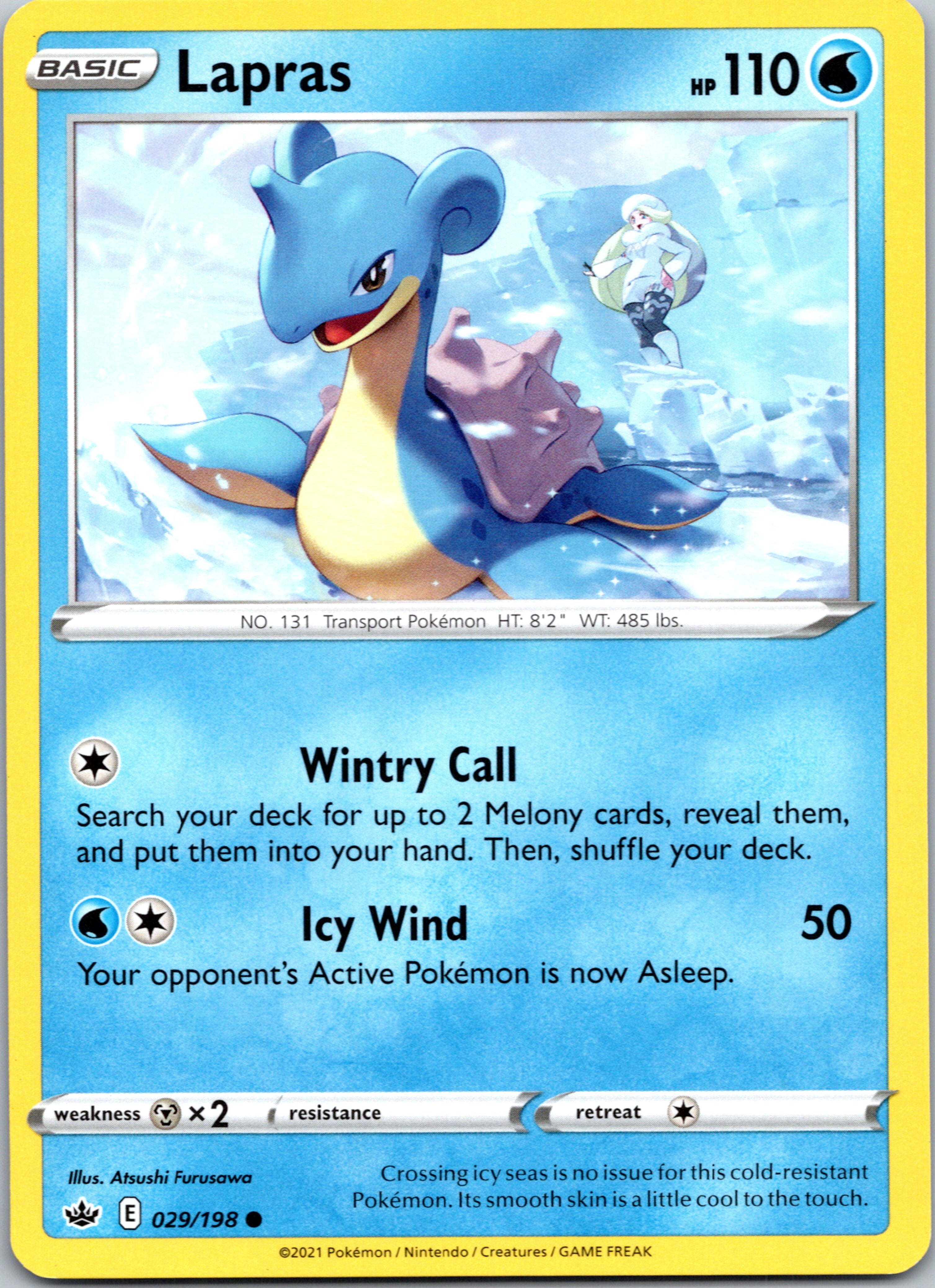 Lapras (029/198) [Sword & Shield: Chilling Reign]