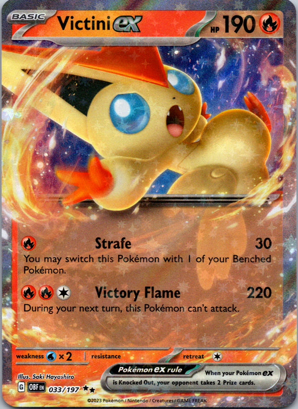 Victini ex (033/197) [Scarlet & Violet: Obsidian Flames]