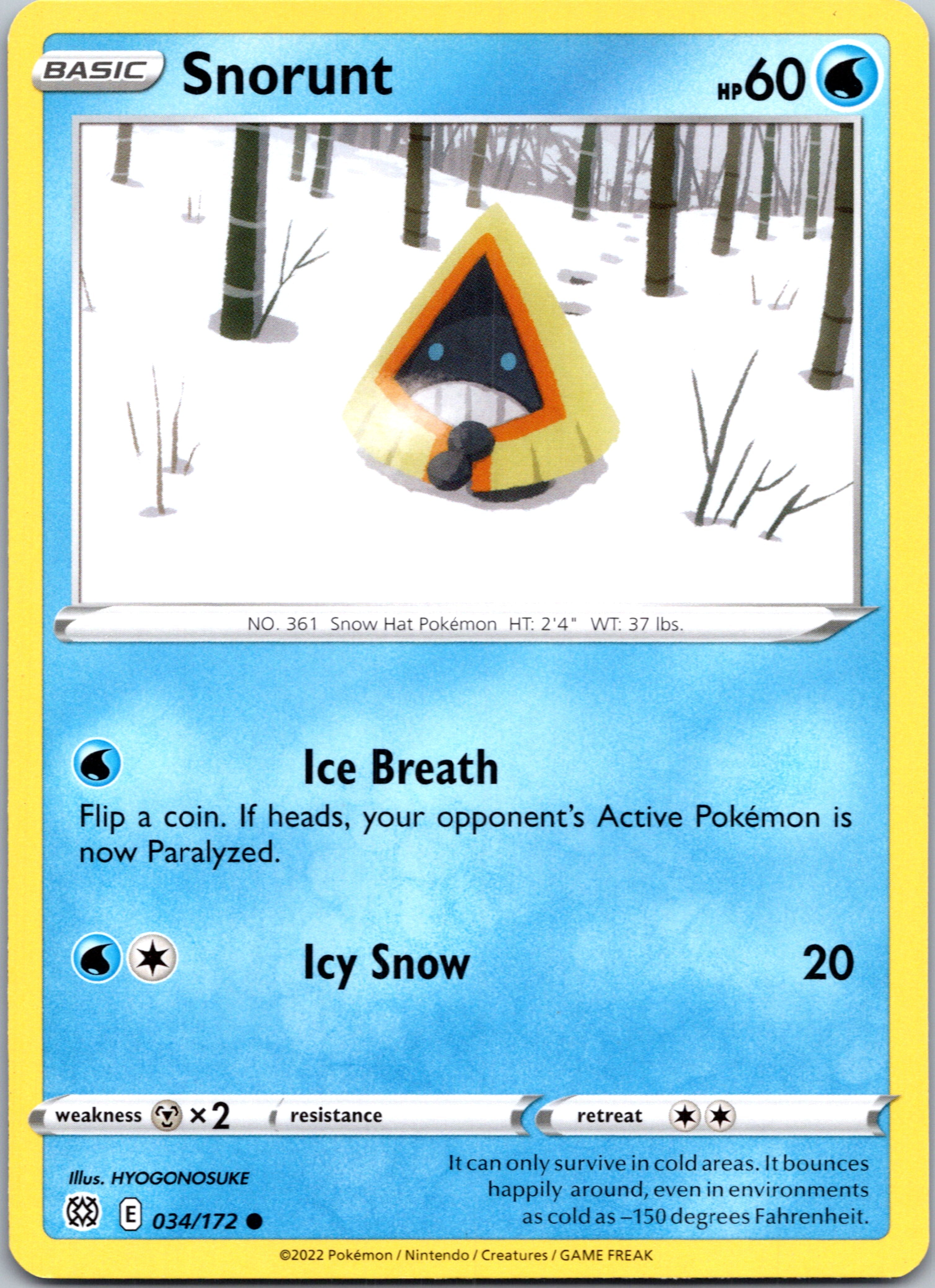 Snorunt (034/172) [Sword & Shield: Brilliant Stars]