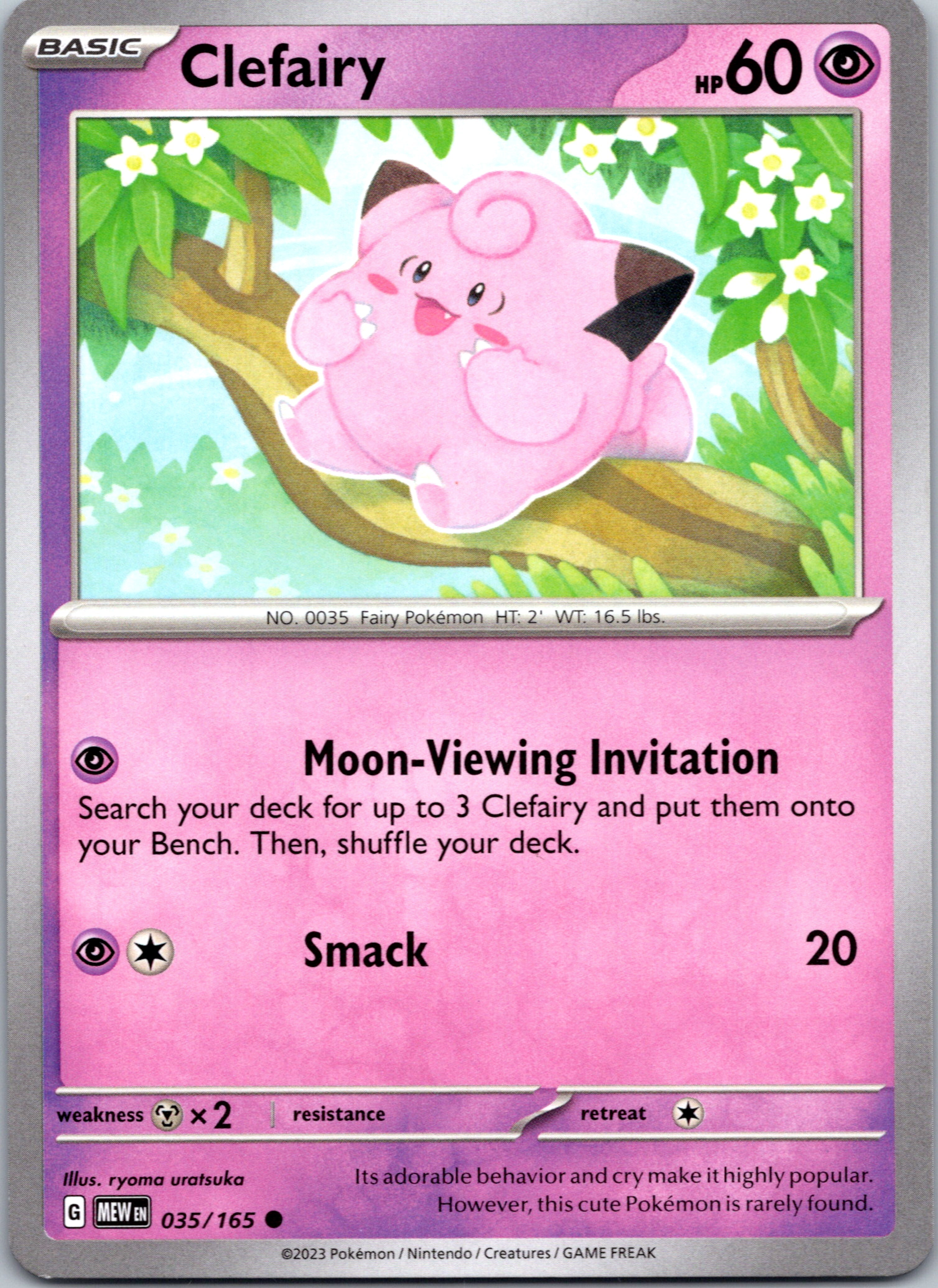 Clefairy (35/165) [Scarlet & Violet:  151]