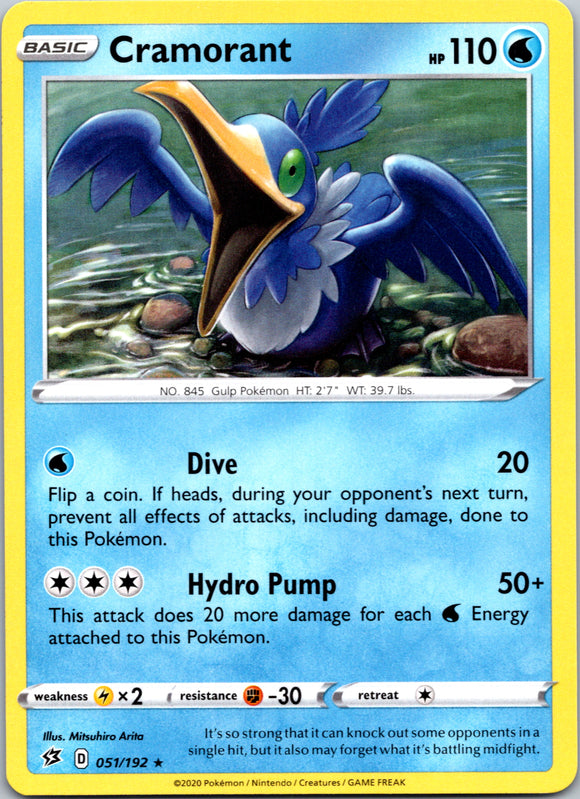 Cramorant (051/192) [Sword & Shield: Rebel Clash]