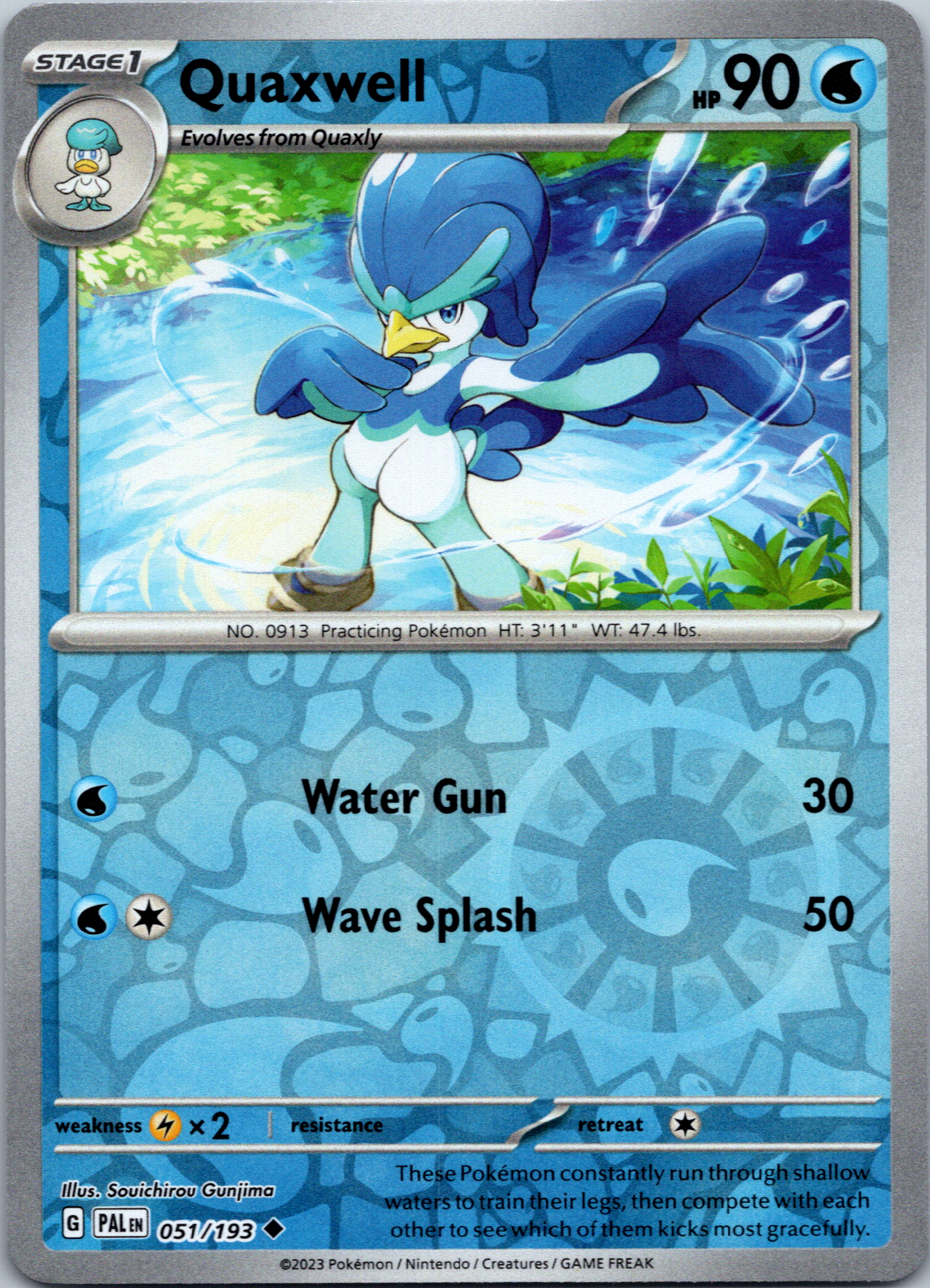 Quaxwell (051/193) [Scarlet & Violet: Paldea Evolved]