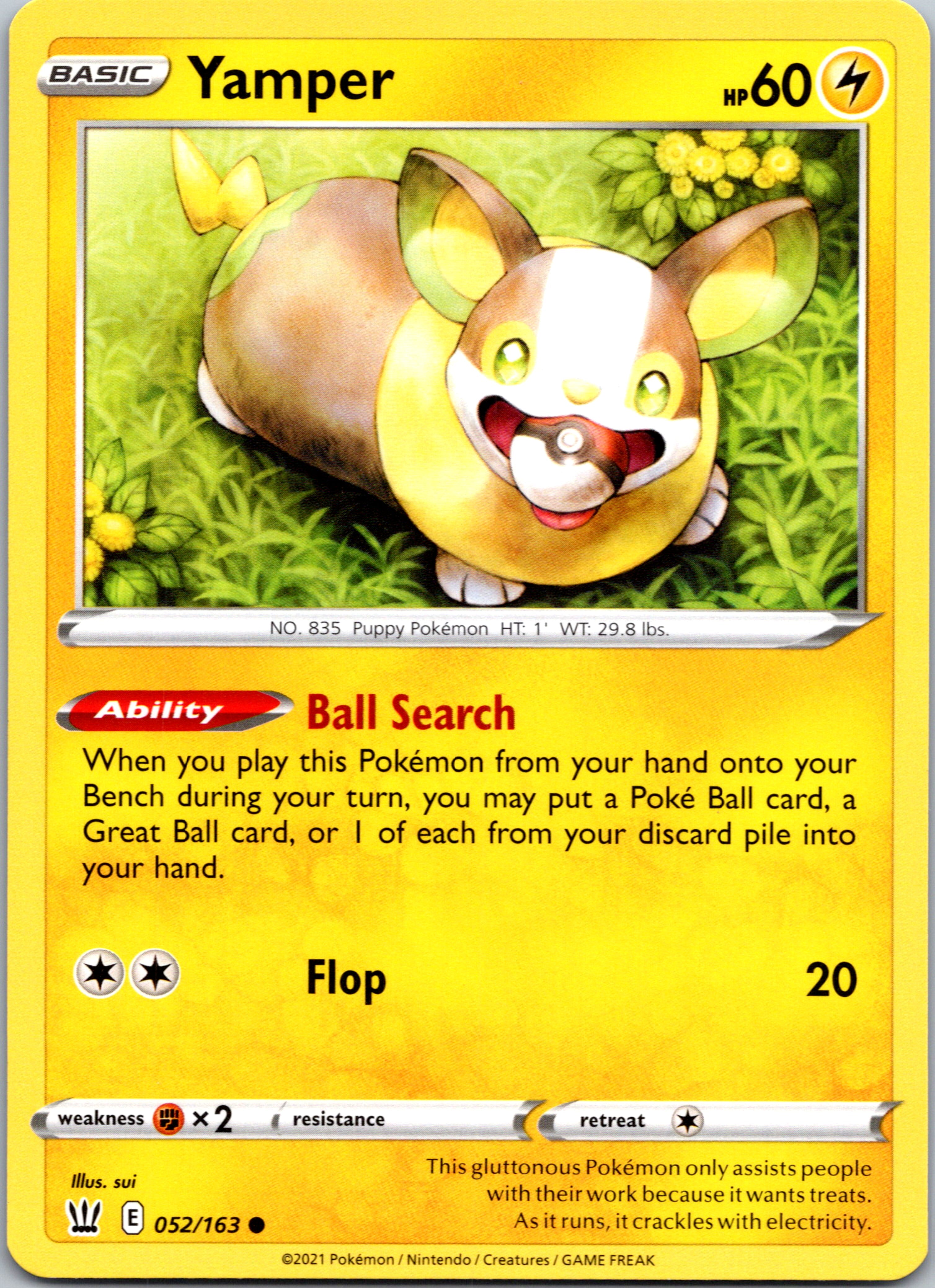 Yamper [052/163] [SWSH05: Battle Styles]