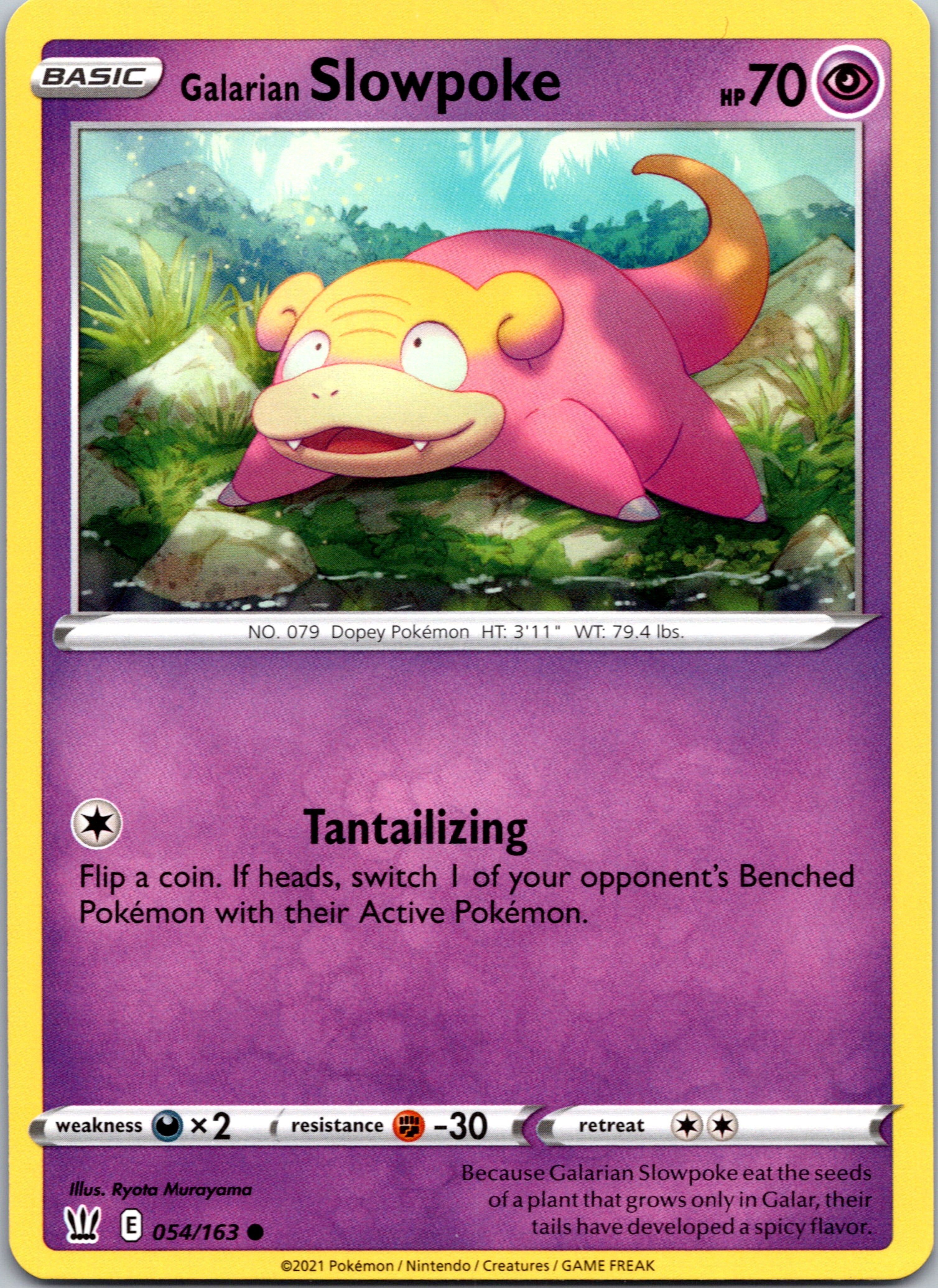 Galarian Slowpoke [054/163] [SWSH05: Battle Styles]