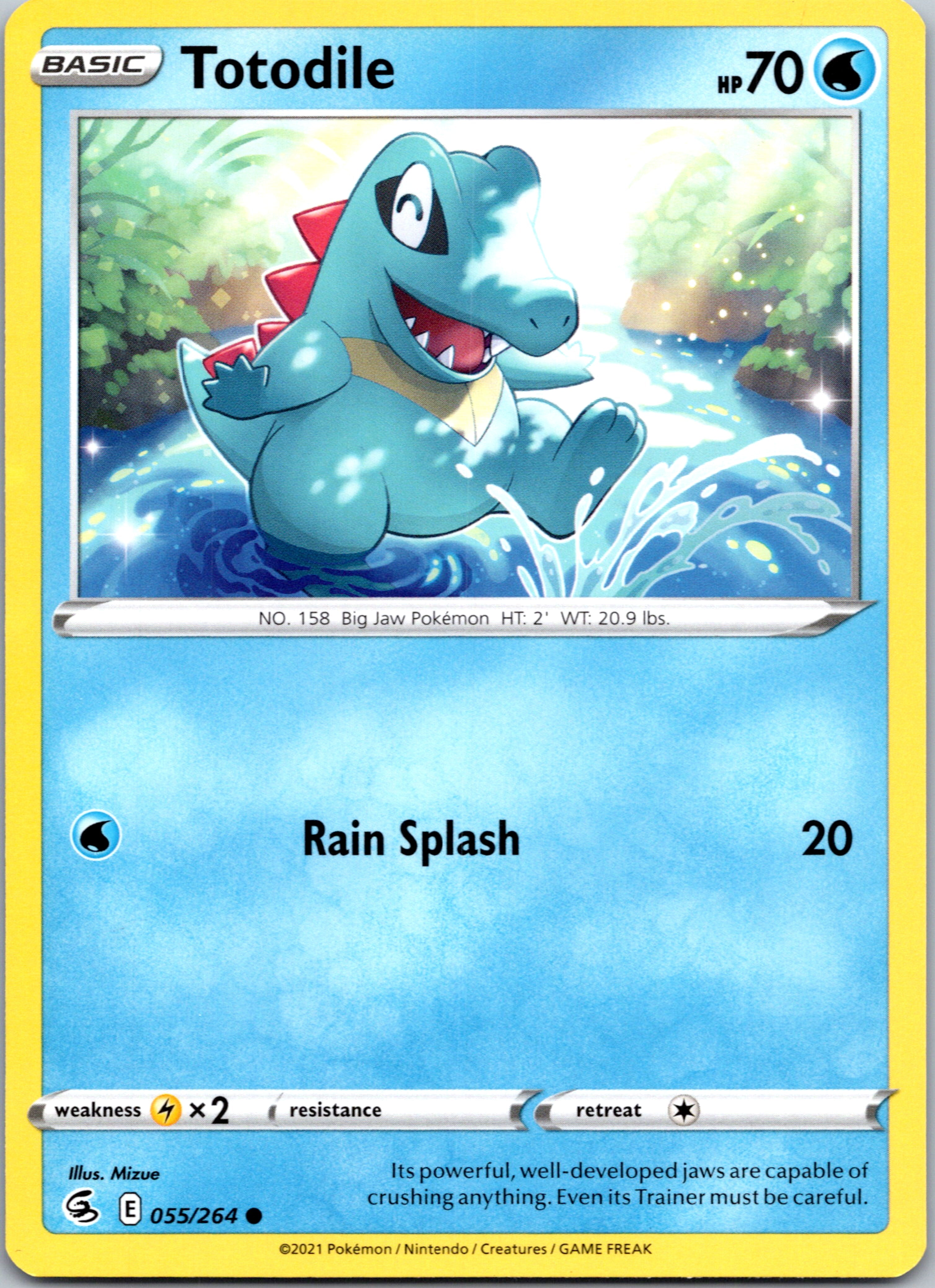 Totodile (055/264) [Sword & Shield: Fusion Strike]