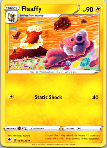 Flaaffy (056/189) [SWSH03: Darkness Ablaze]