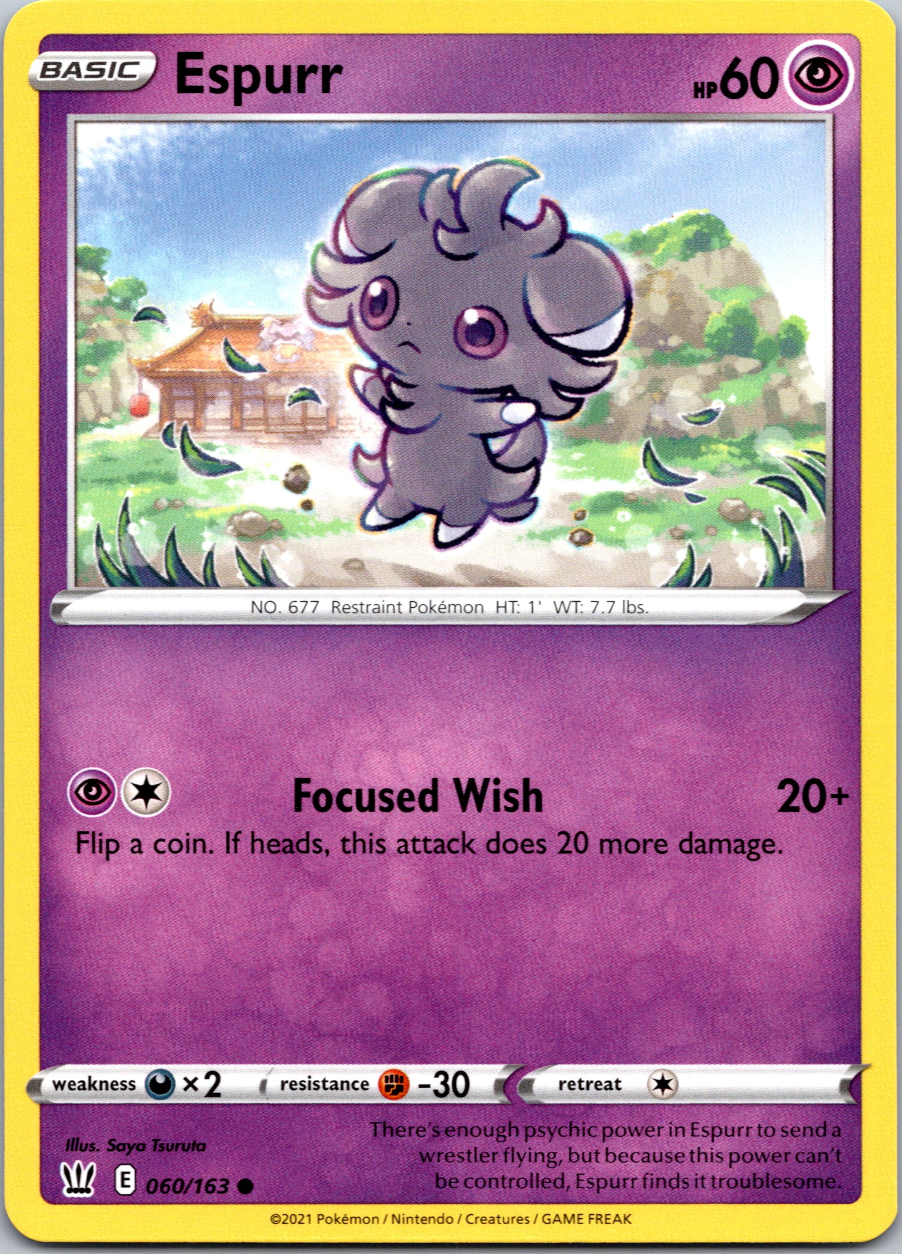 Espurr [060/163] [SWSH05: Battle Styles]