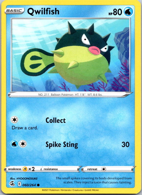 Qwilfish (060/264) [Sword & Shield: Fusion Strike]