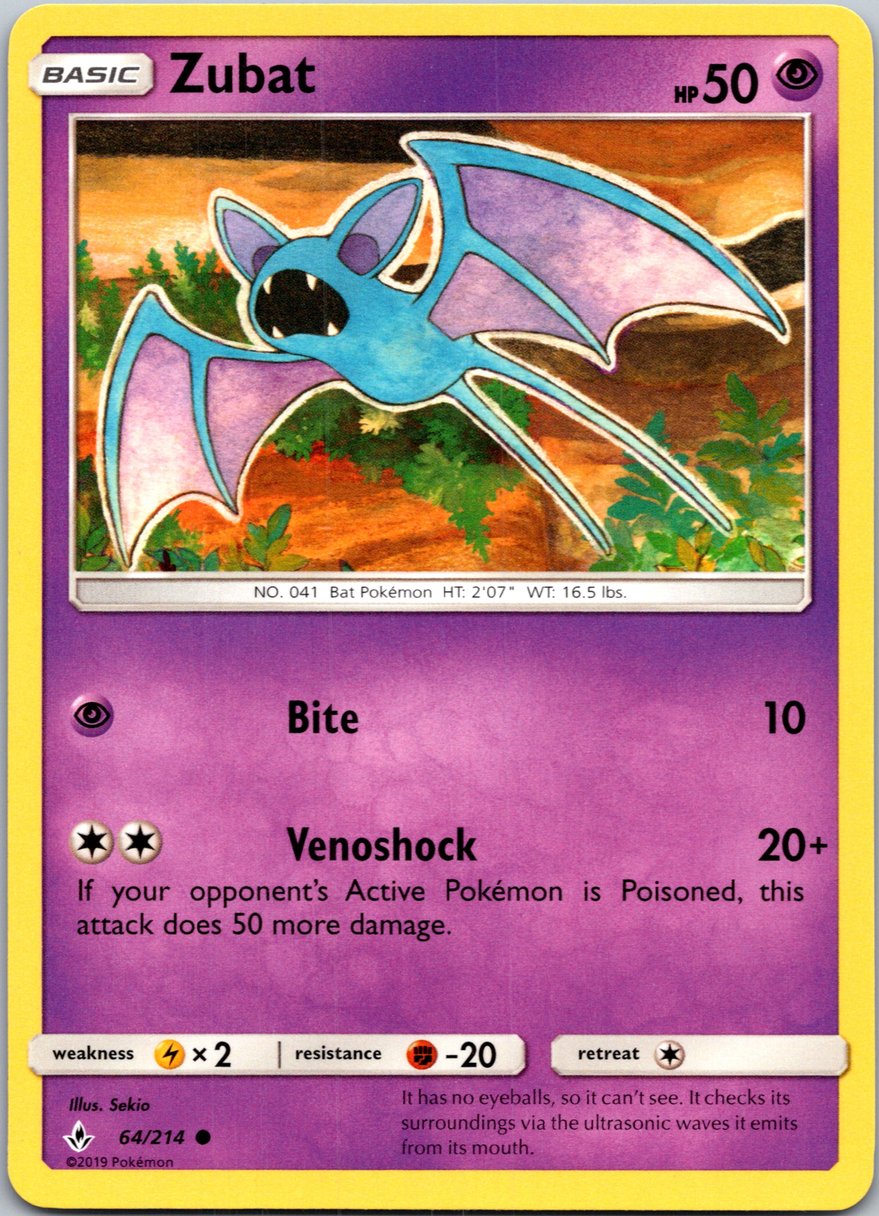 Zubat (064/214) [Sun & Moon: Unbroken Bonds]