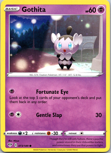 Gothita (073/189) [SWSH03: Darkness Ablaze]