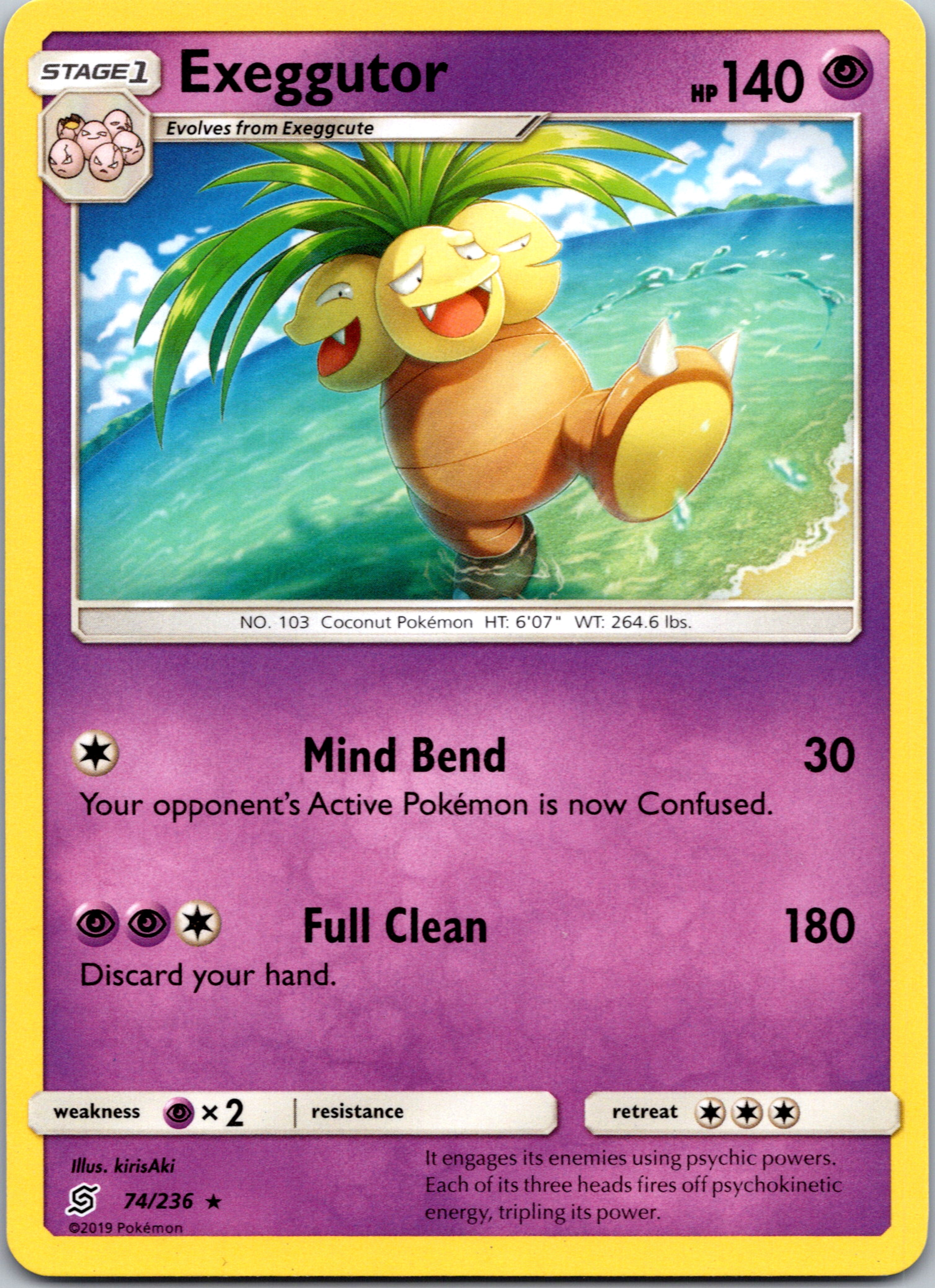 Exeggutor (74/236) [Sun & Moon: Unified Minds]