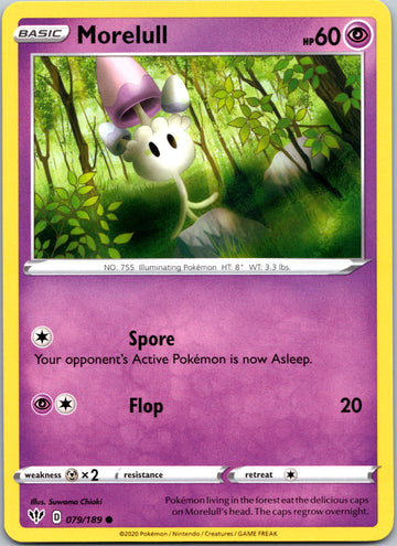 Morelull (079/189) [SWSH03: Darkness Ablaze]