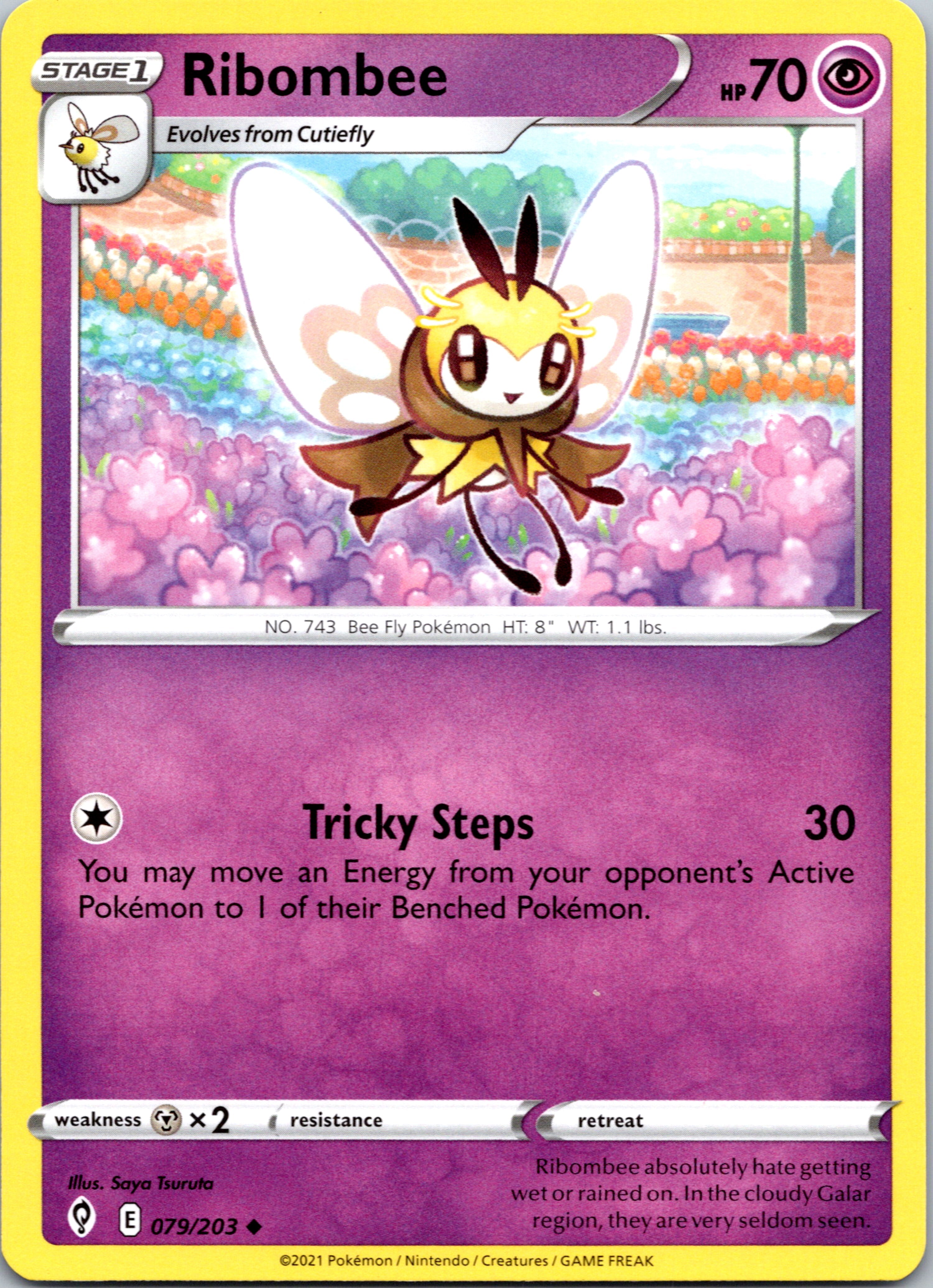 Ribombee (079/203) [Sword & Shield: Evolving Skies]