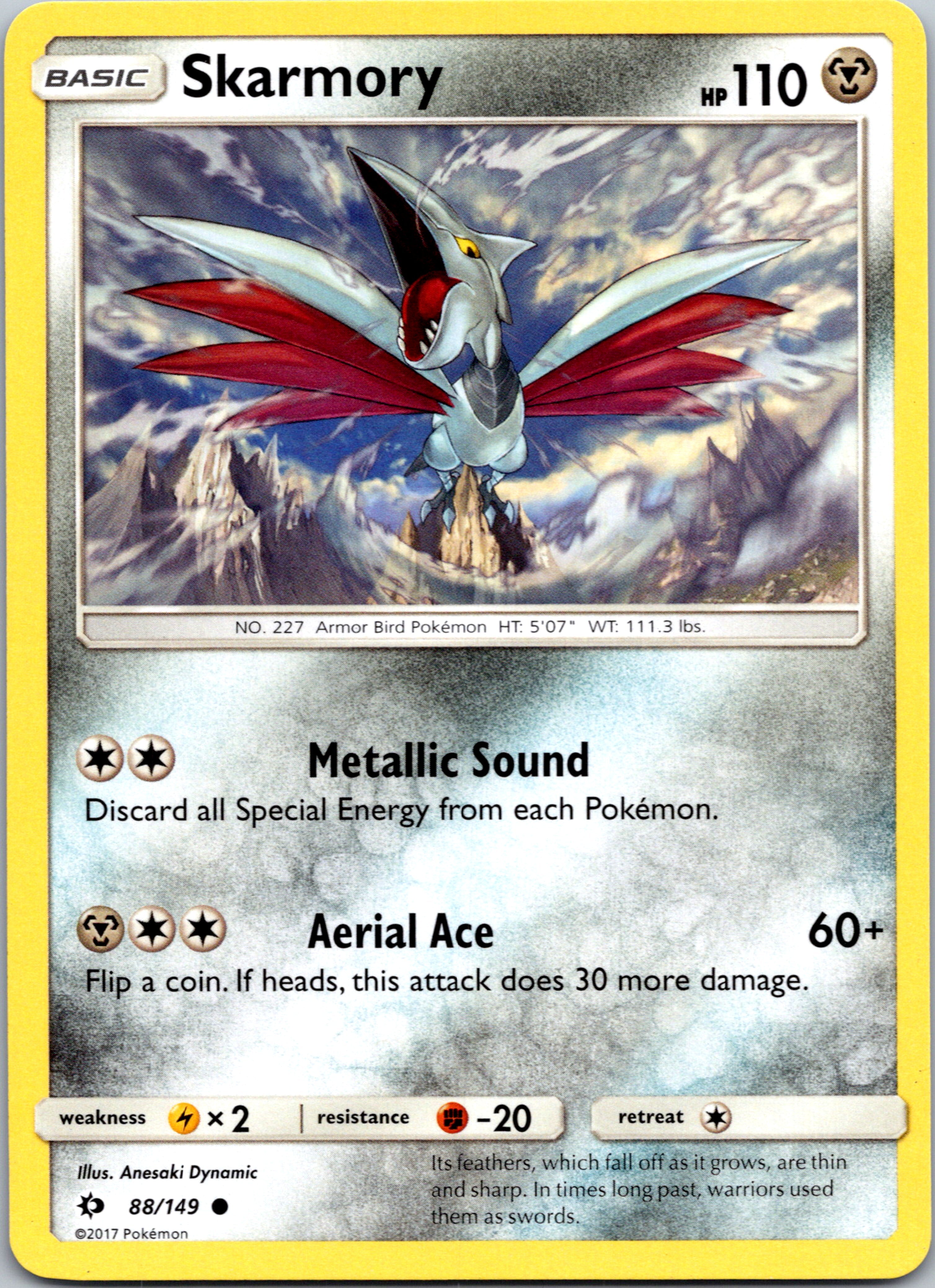 Skarmory (88) [SM Base Set]