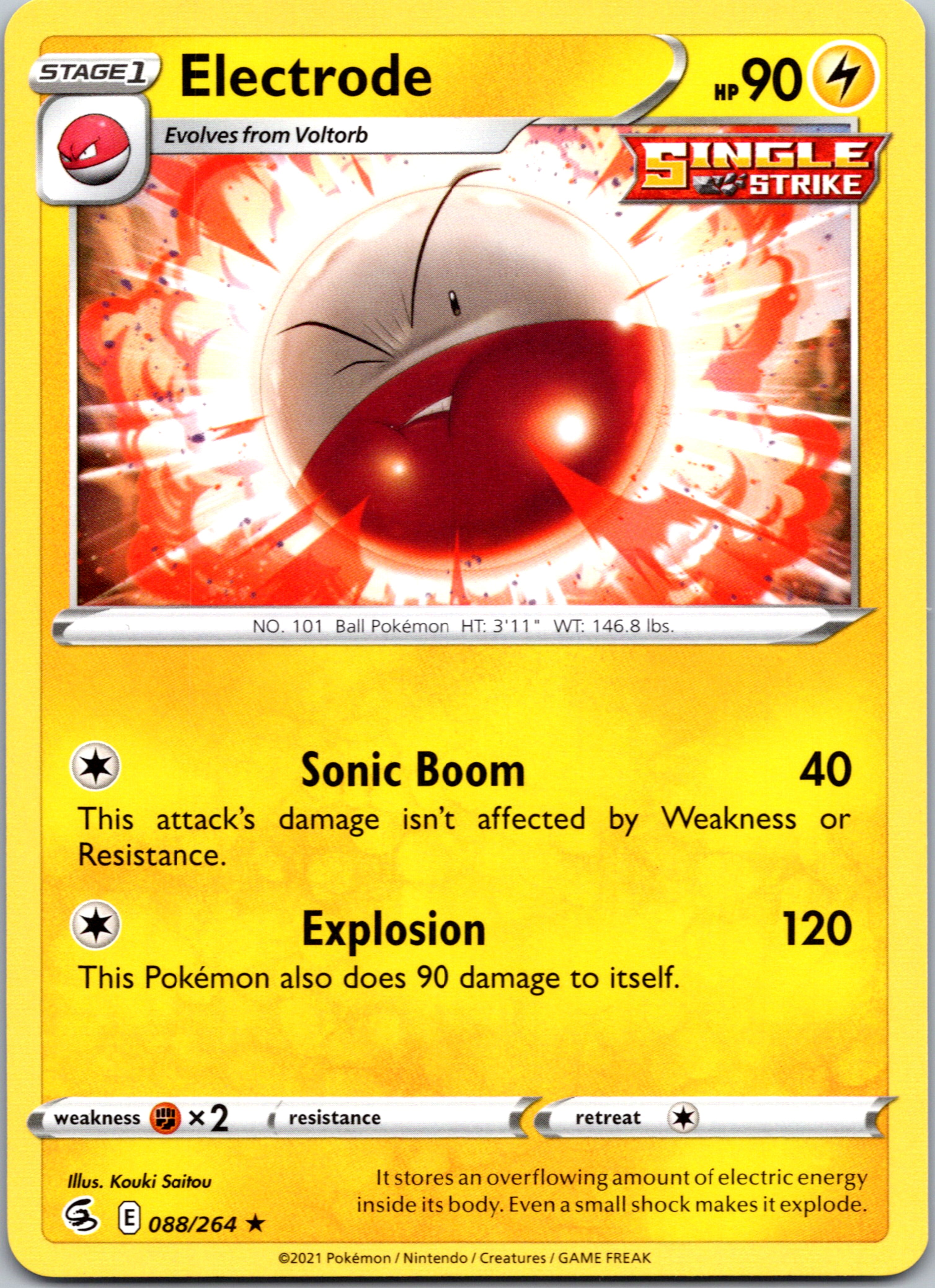 Electrode (088/264) [Sword & Shield: Fusion Strike]