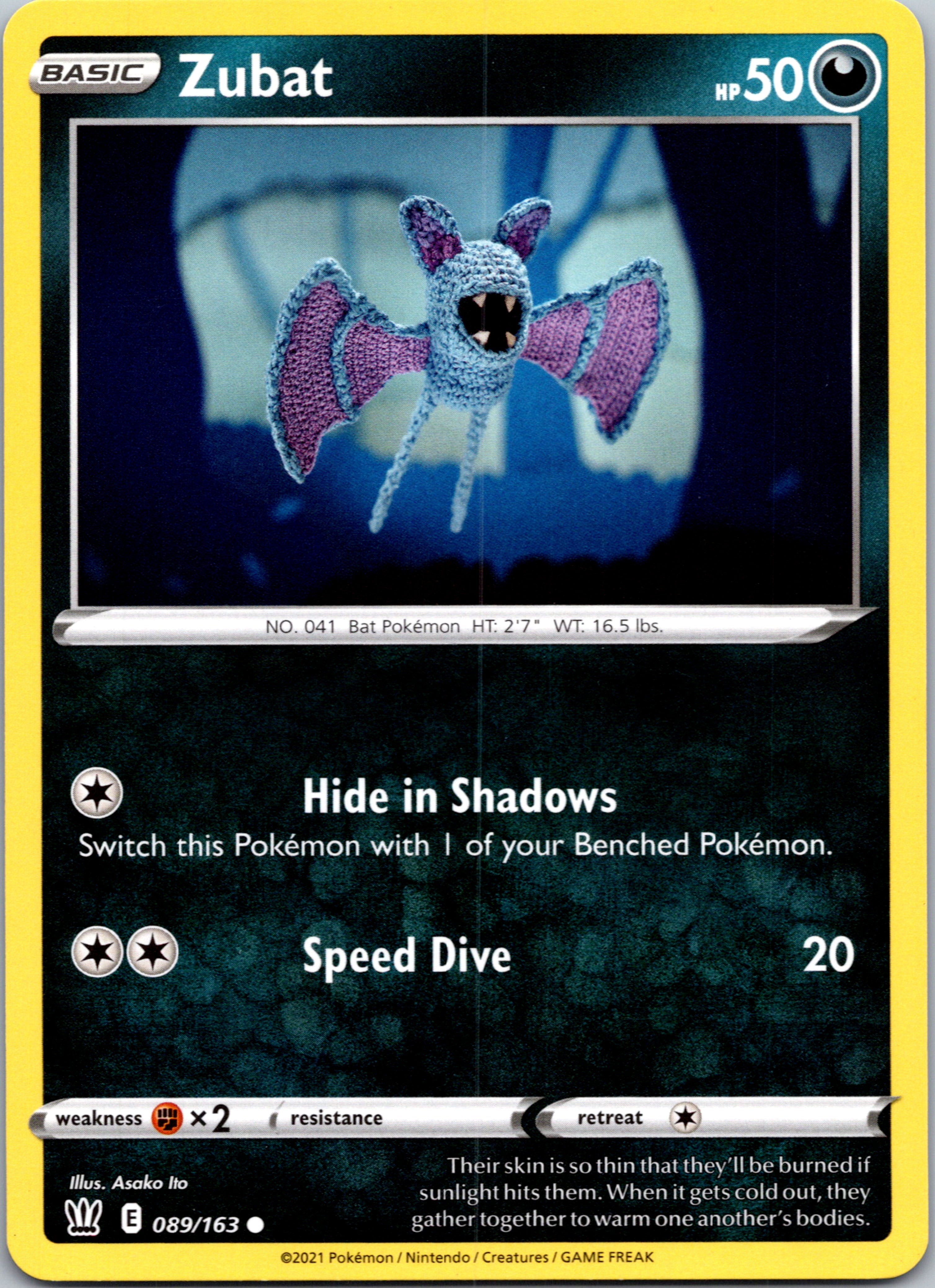 Zubat [089/163] [SWSH05: Battle Styles]