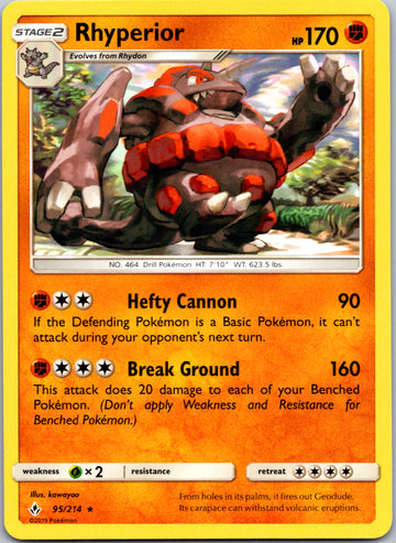 Rhyperior (095/214) [Sun & Moon: Unbroken Bonds]