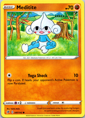 Meditite (097/192) [Sword & Shield: Rebel Clash]