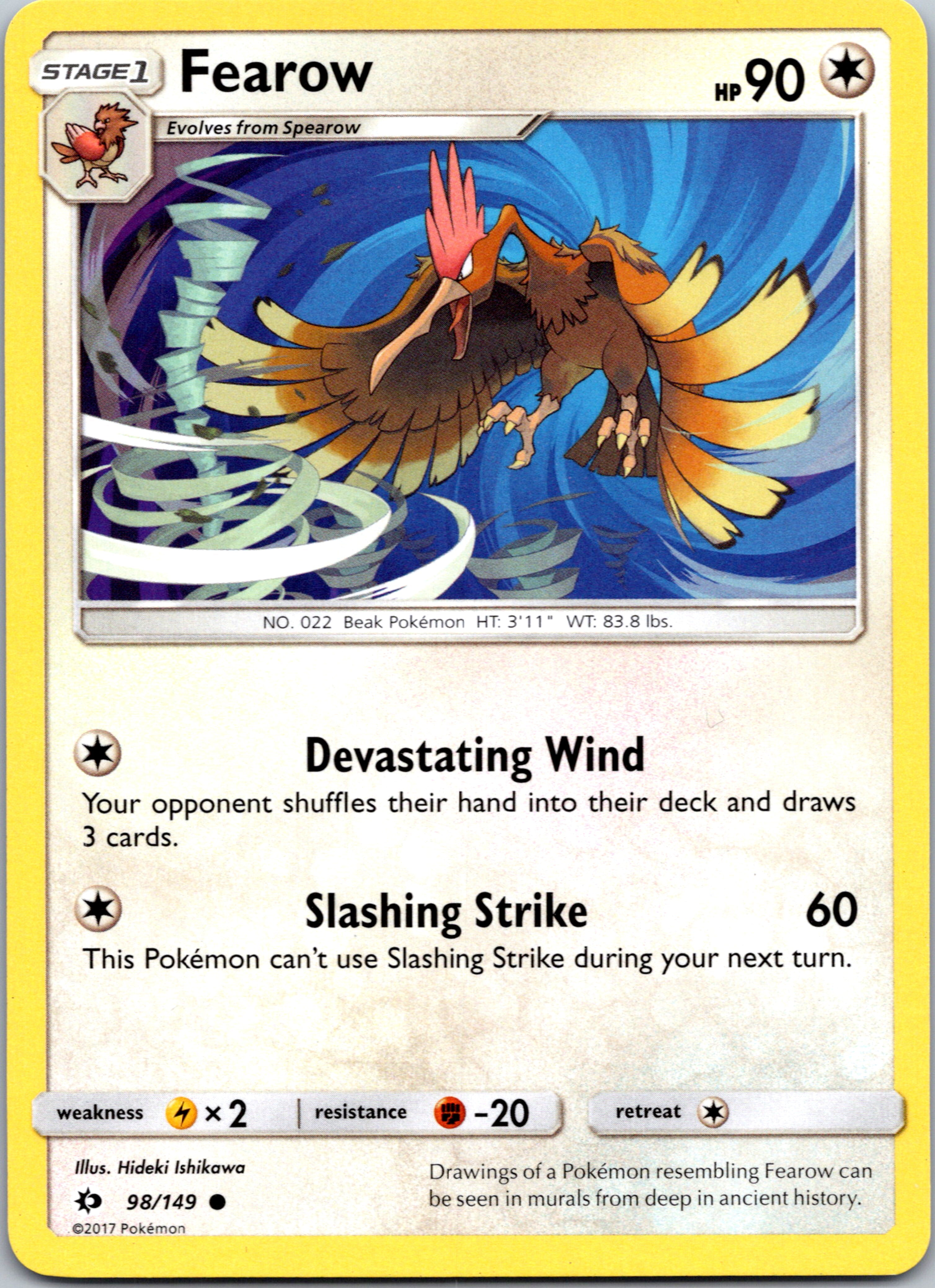 Fearow (98) [SM Base Set]