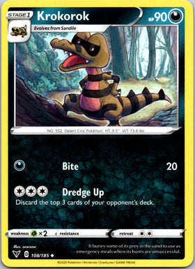 Krokorok [108/185] [SWSH04: Vivid Voltage]