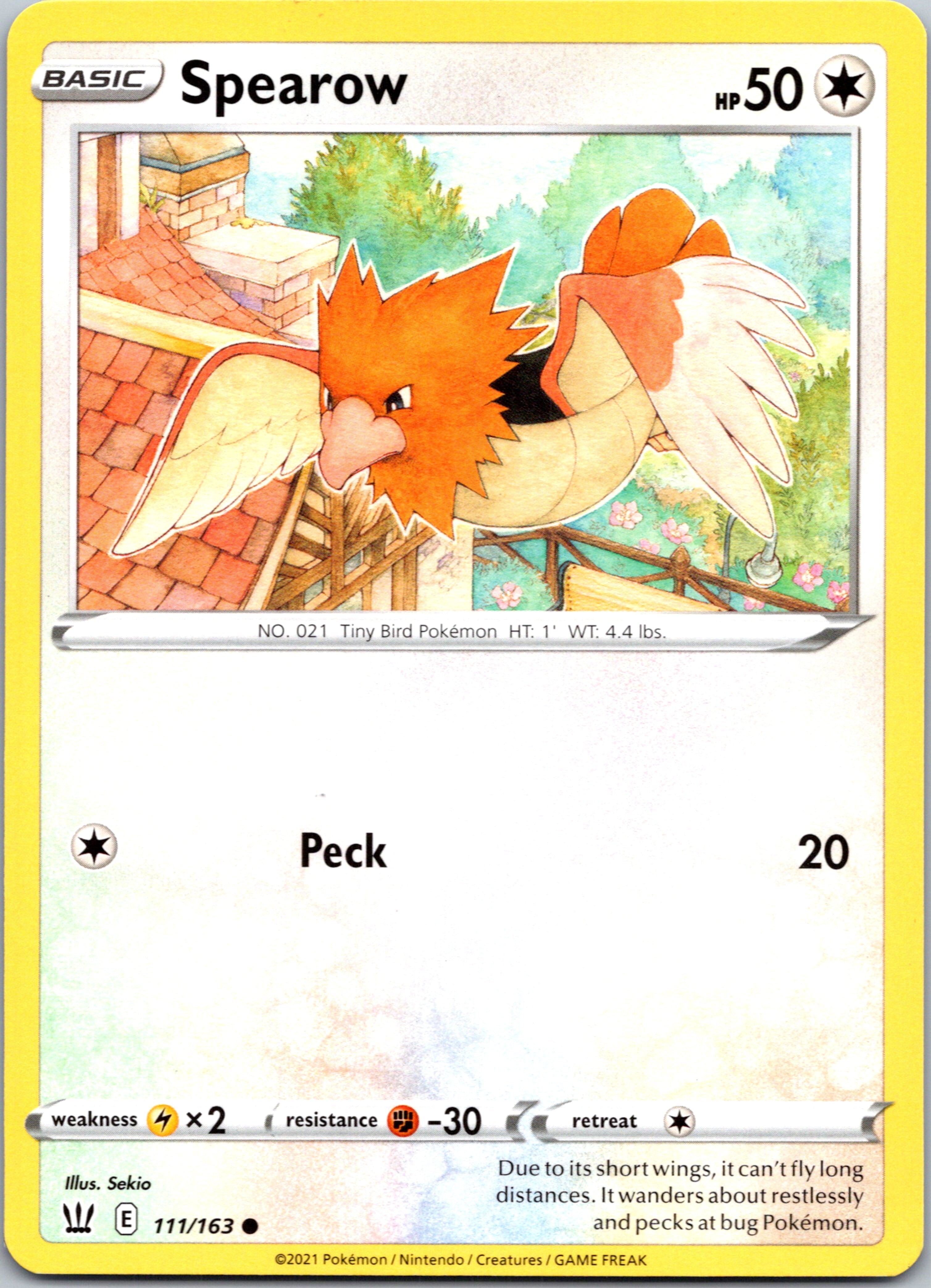 Spearow [111/163] [SWSH05: Battle Styles]