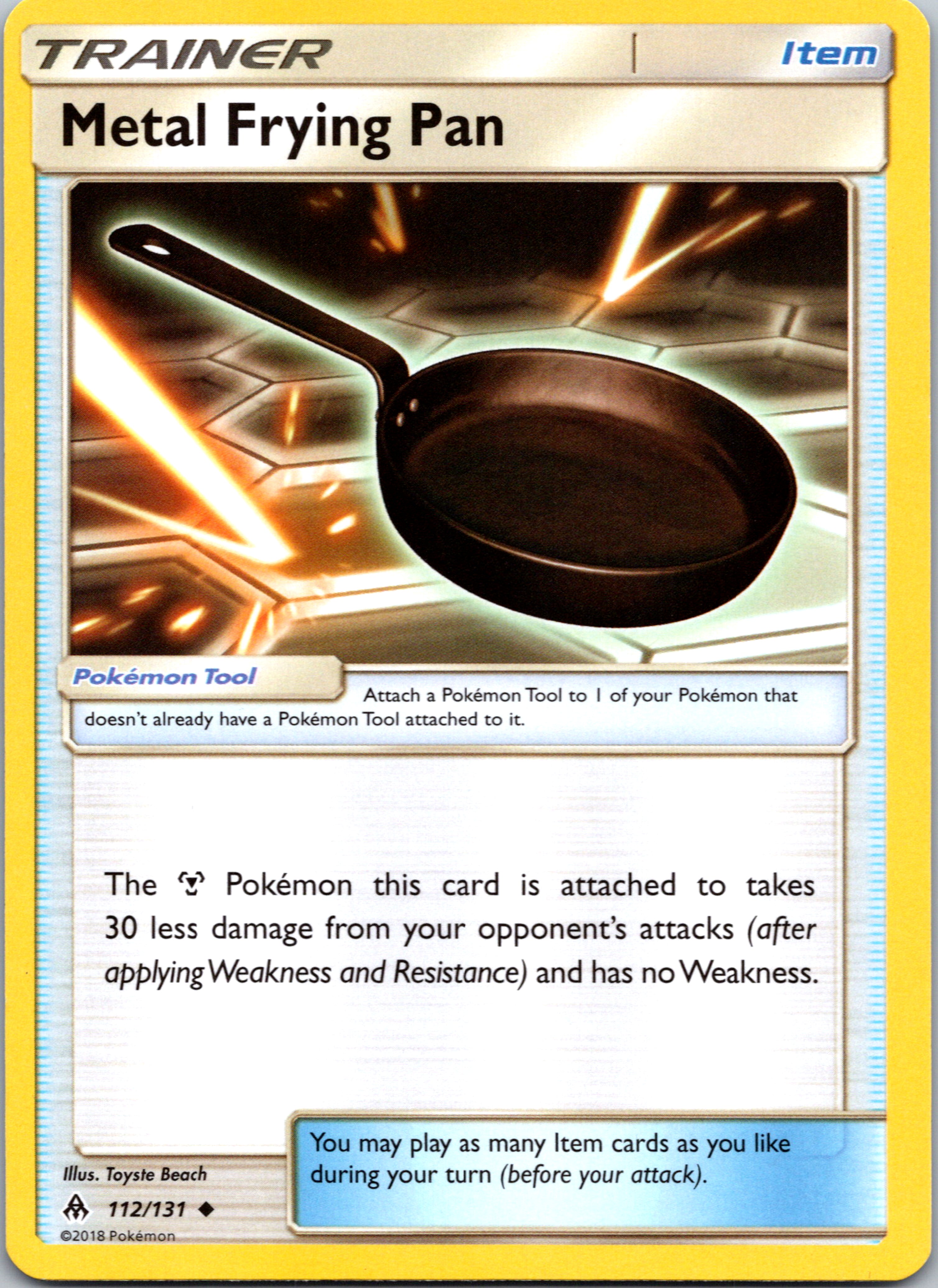 Metal Frying Pan (112) [SM - Forbidden Light]