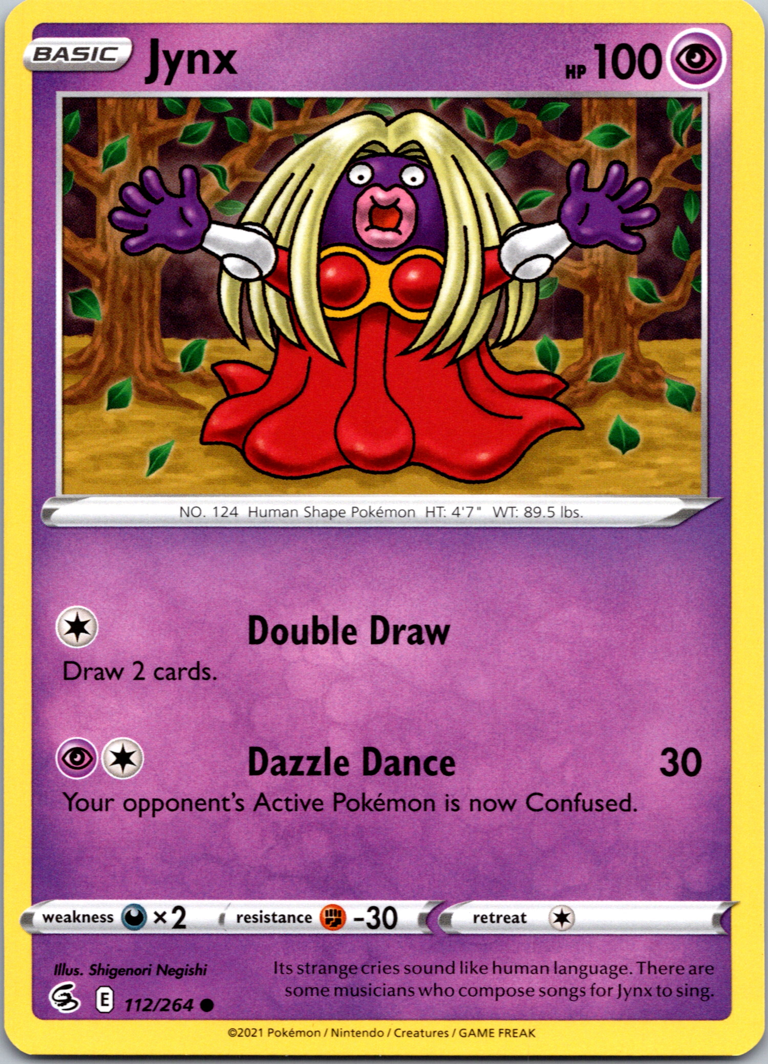 Jynx (112/264) [Sword & Shield: Fusion Strike]