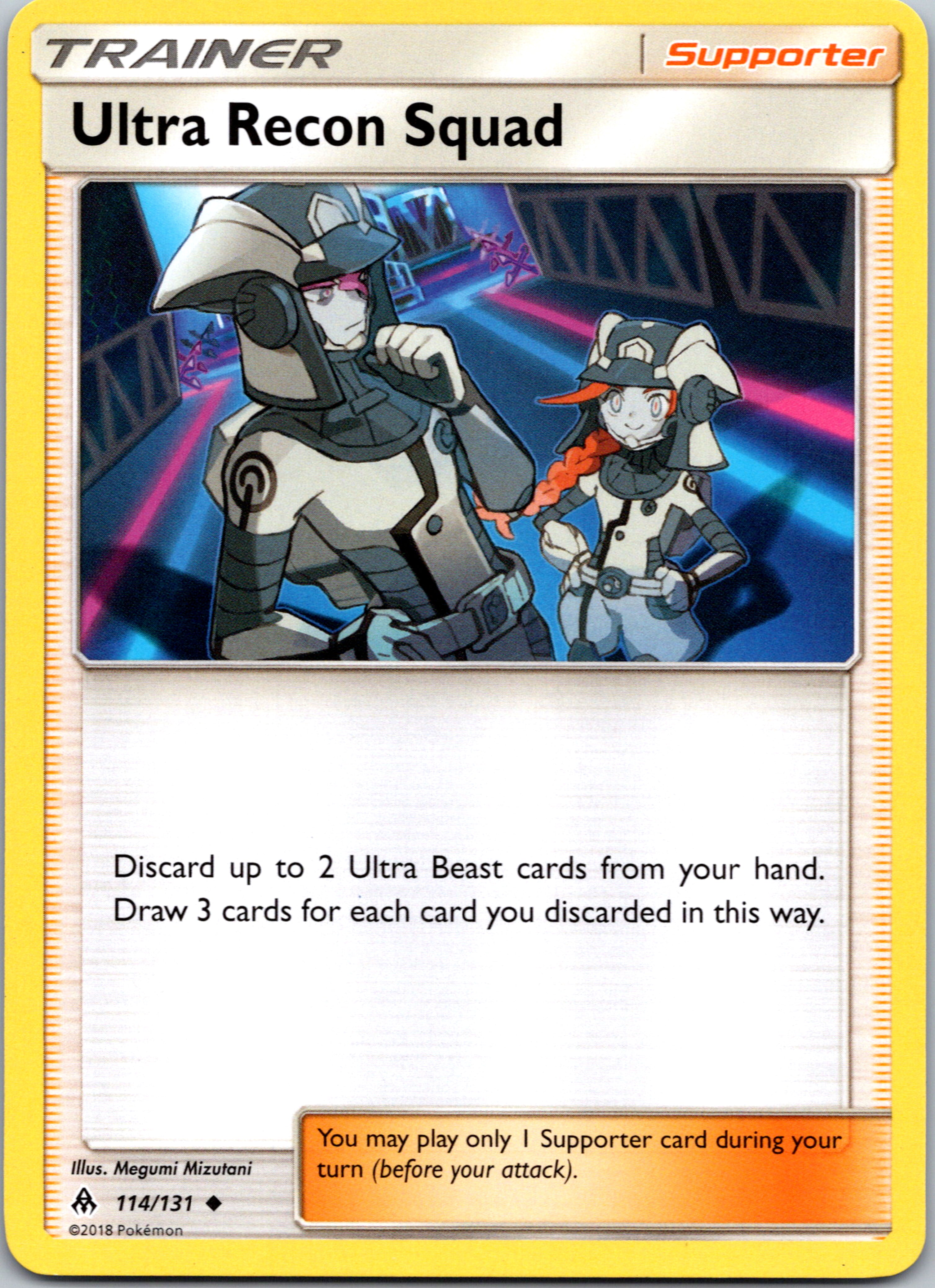 Ultra Recon Squad (114/131) [Sun & Moon: Forbidden Light]