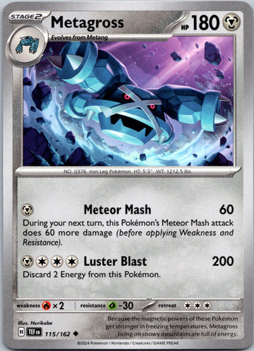 Metagross [115/162] - (Temporal Forces)