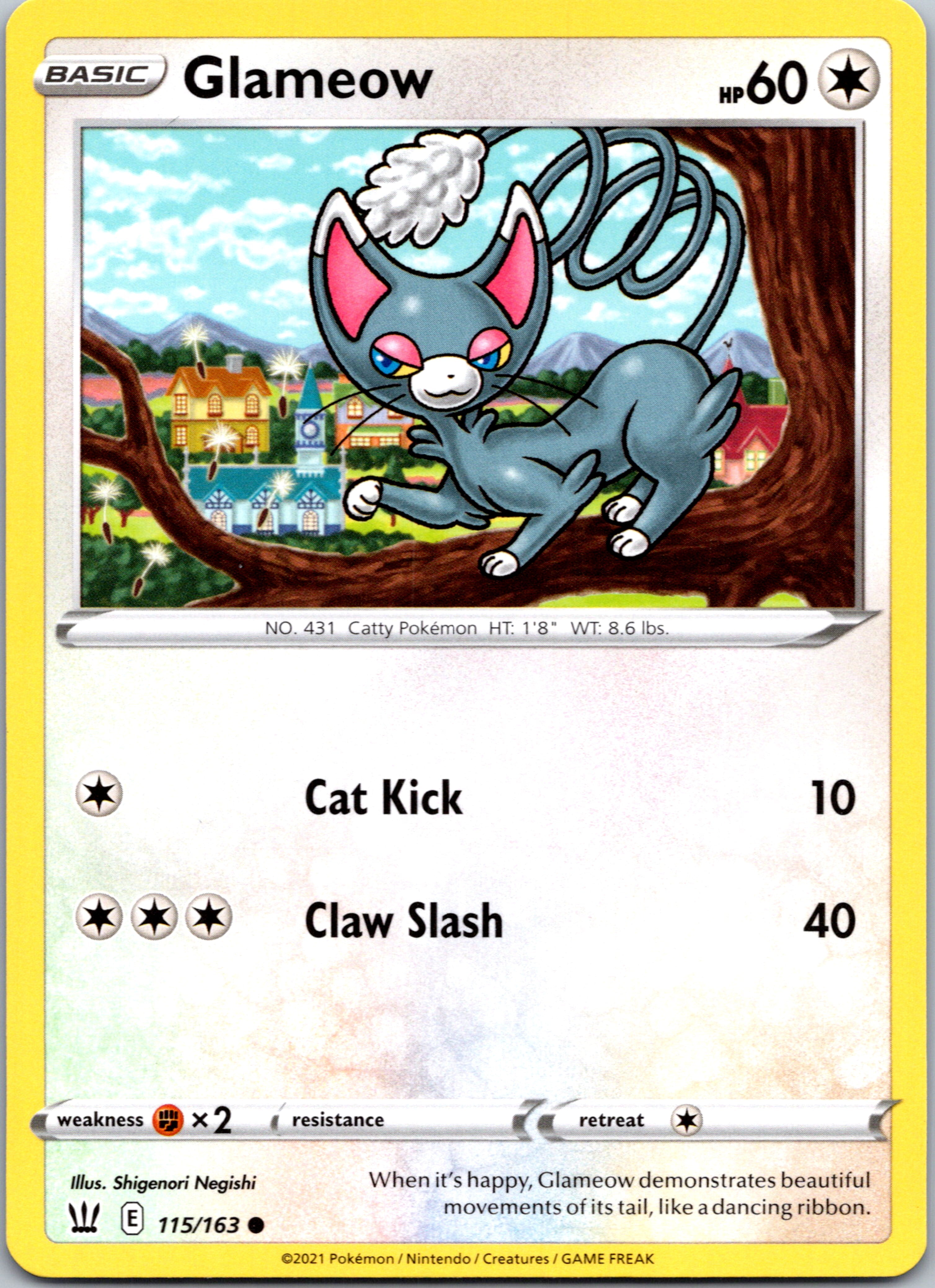 Glameow [115/163] [SWSH05: Battle Styles]