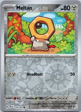Meltan [116/162] - (Temporal Forces) Reverse Holofoil