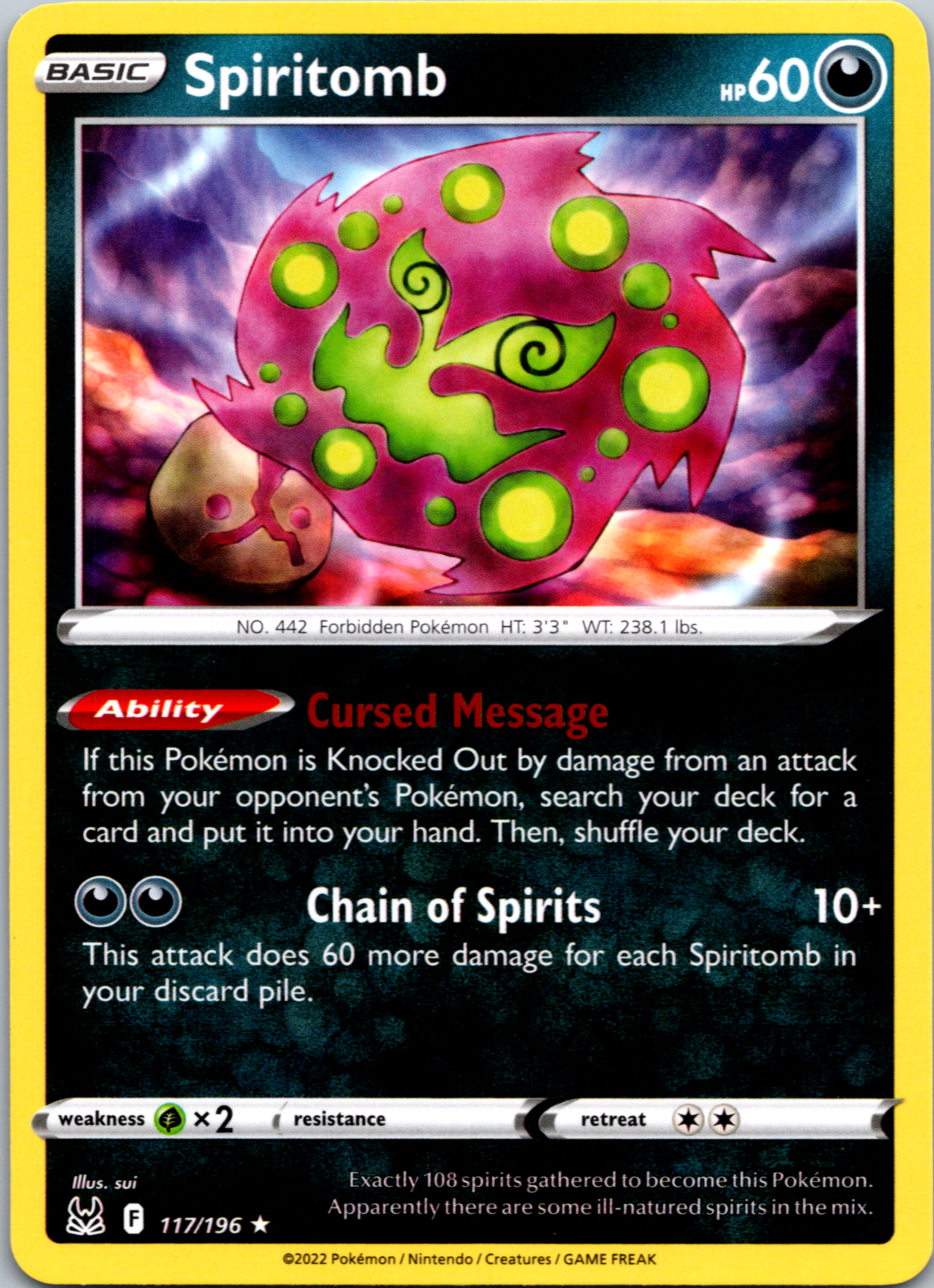 Spiritomb (117/196) [Sword & Shield: Lost Origin]