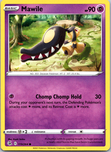 Mawile (119/264) [Sword & Shield: Fusion Strike]